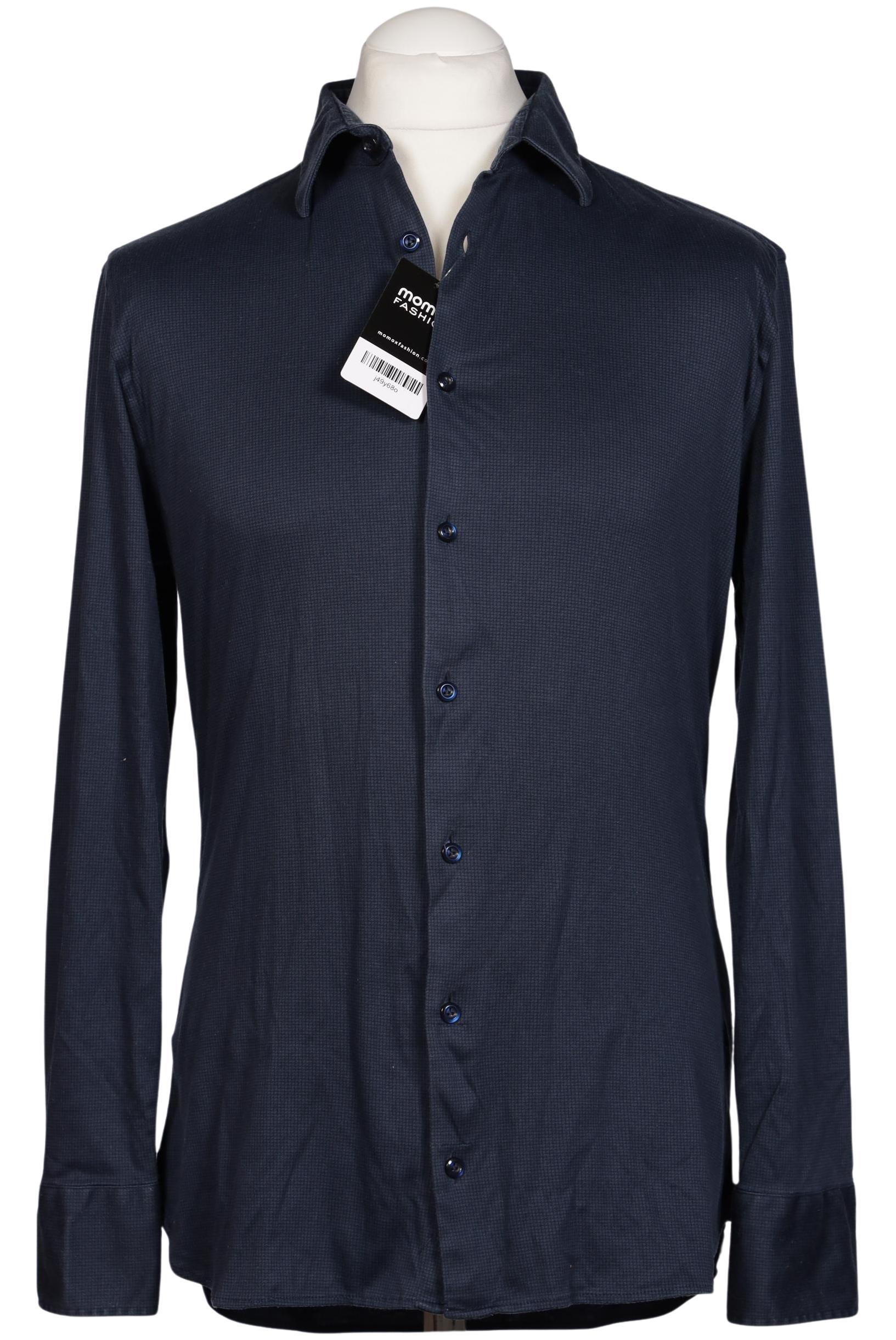 

Van Laack Herren Hemd, marineblau, Gr. 52