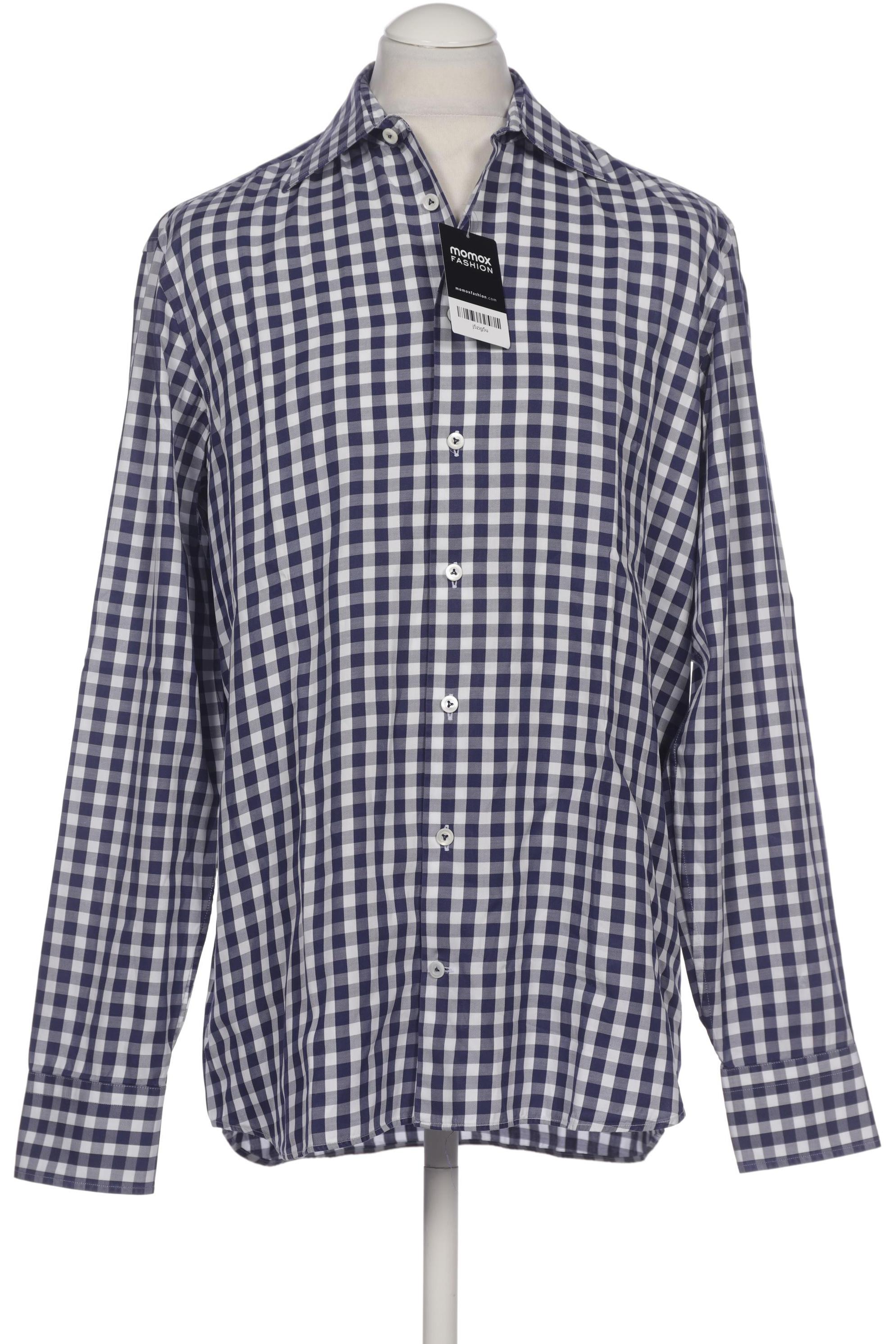 

Van Laack Herren Hemd, marineblau, Gr. 52