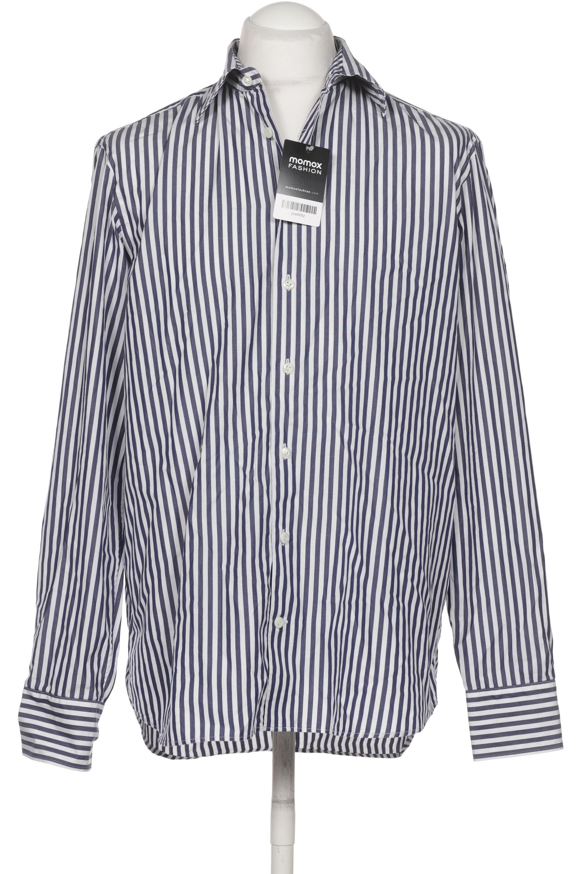 

Van Laack Herren Hemd, marineblau, Gr. 52