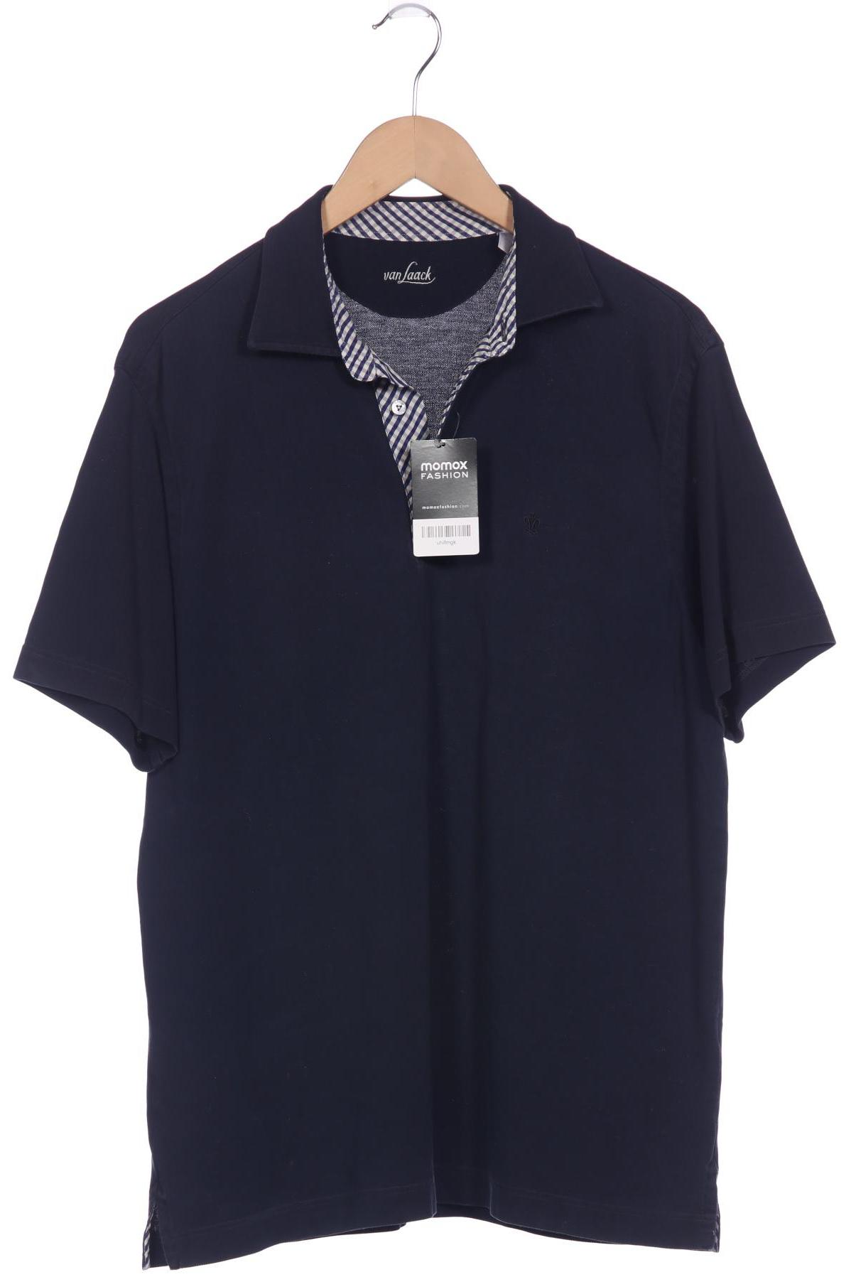 Thumbnail - Van Laack Herren T-Shirt, marineblau, Gr. 54