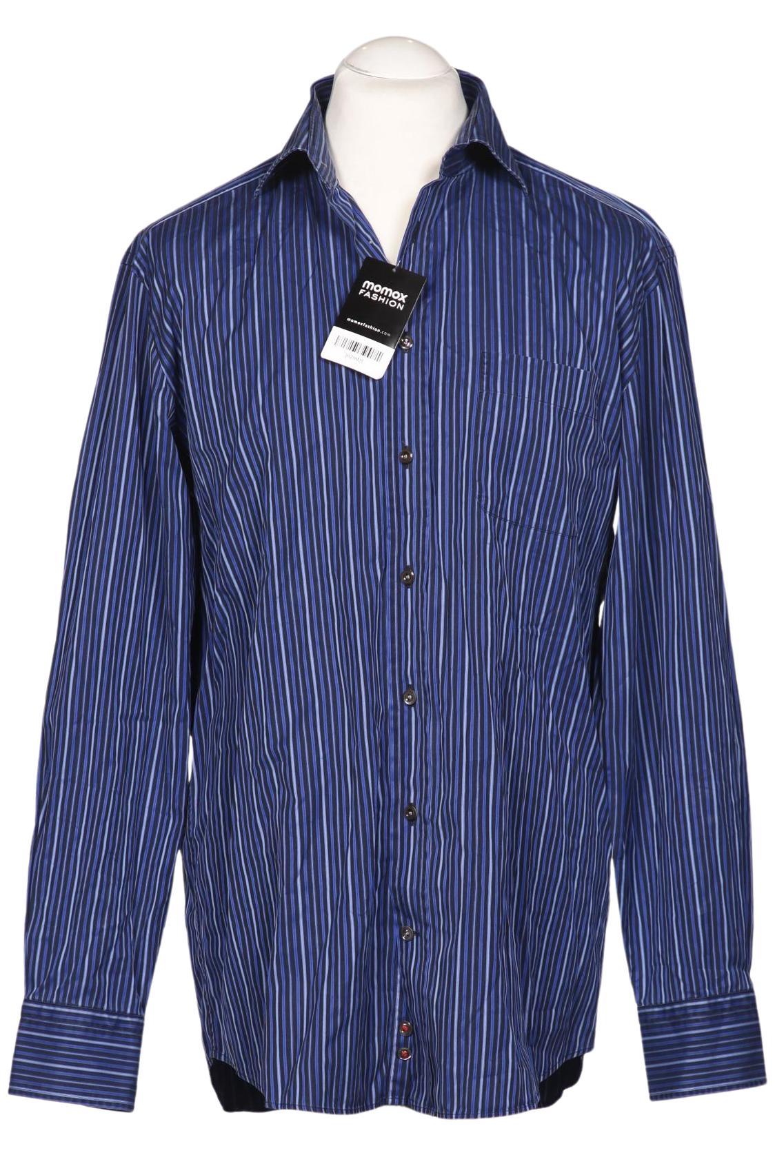 

Van Laack Herren Hemd, marineblau, Gr. 52