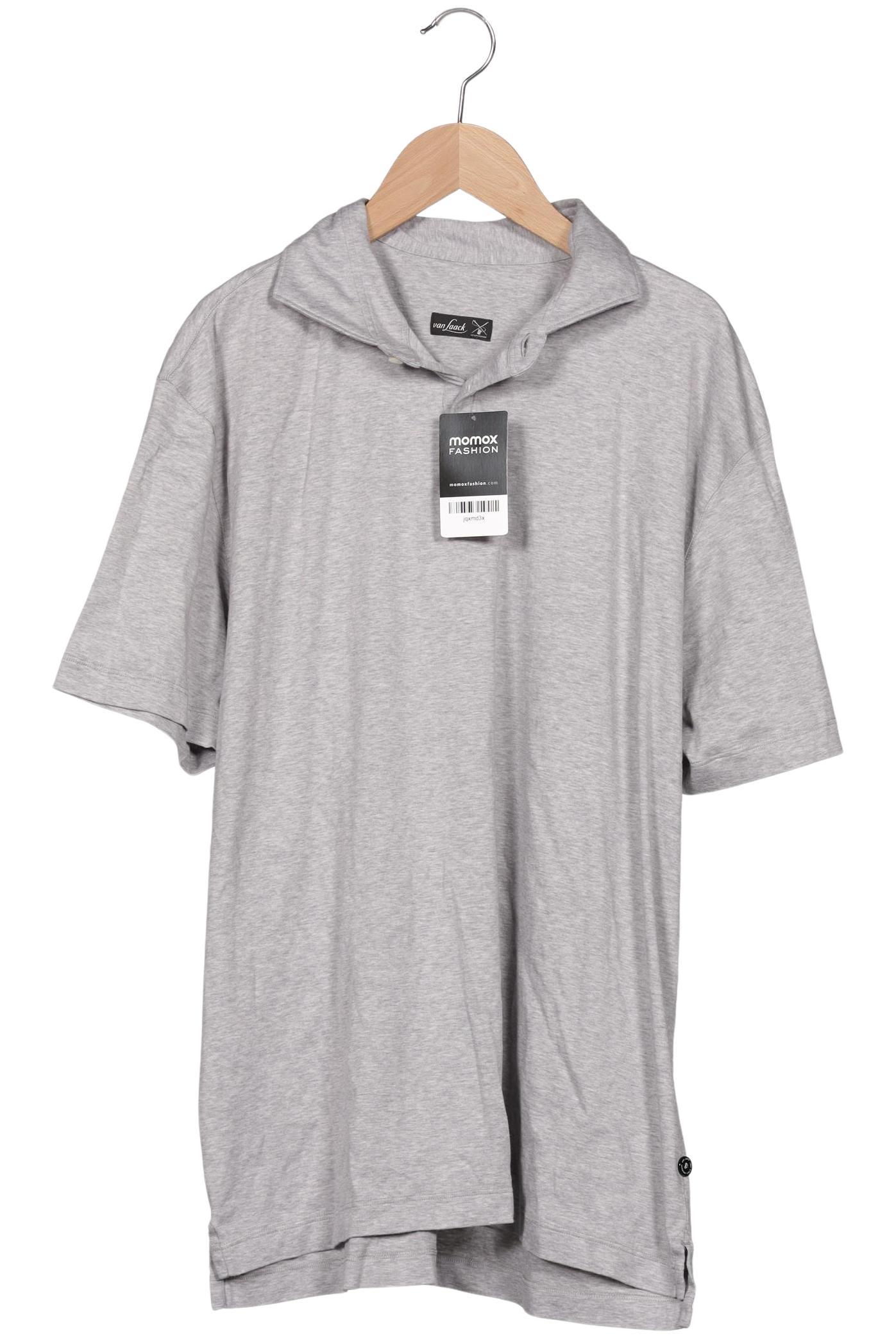 

Van Laack Herren Poloshirt, grau, Gr. 54