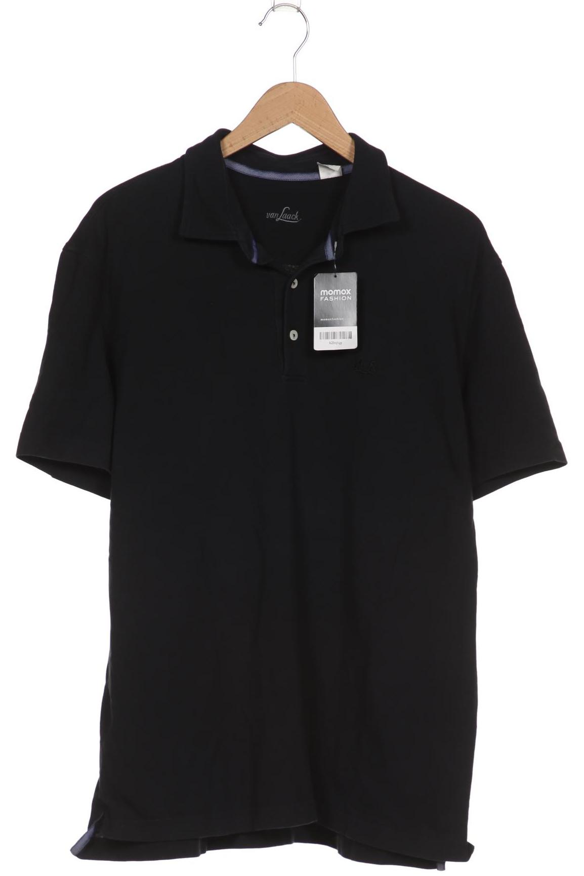 

Van Laack Herren Poloshirt, schwarz