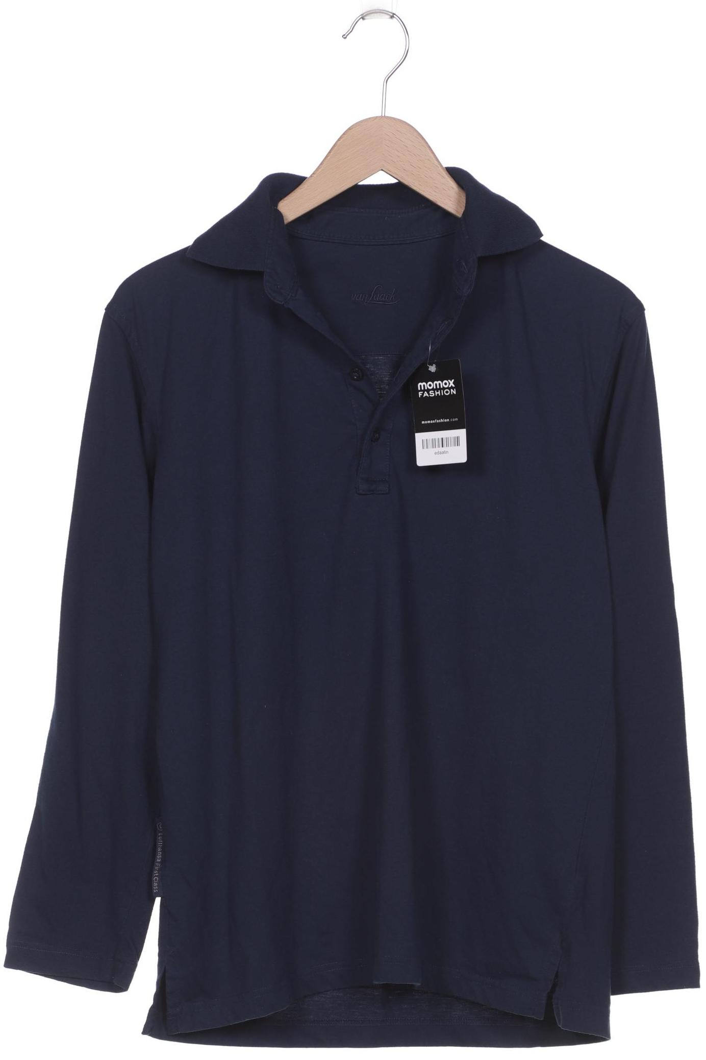 Thumbnail - Van Laack Herren Poloshirt, marineblau, Gr. 48