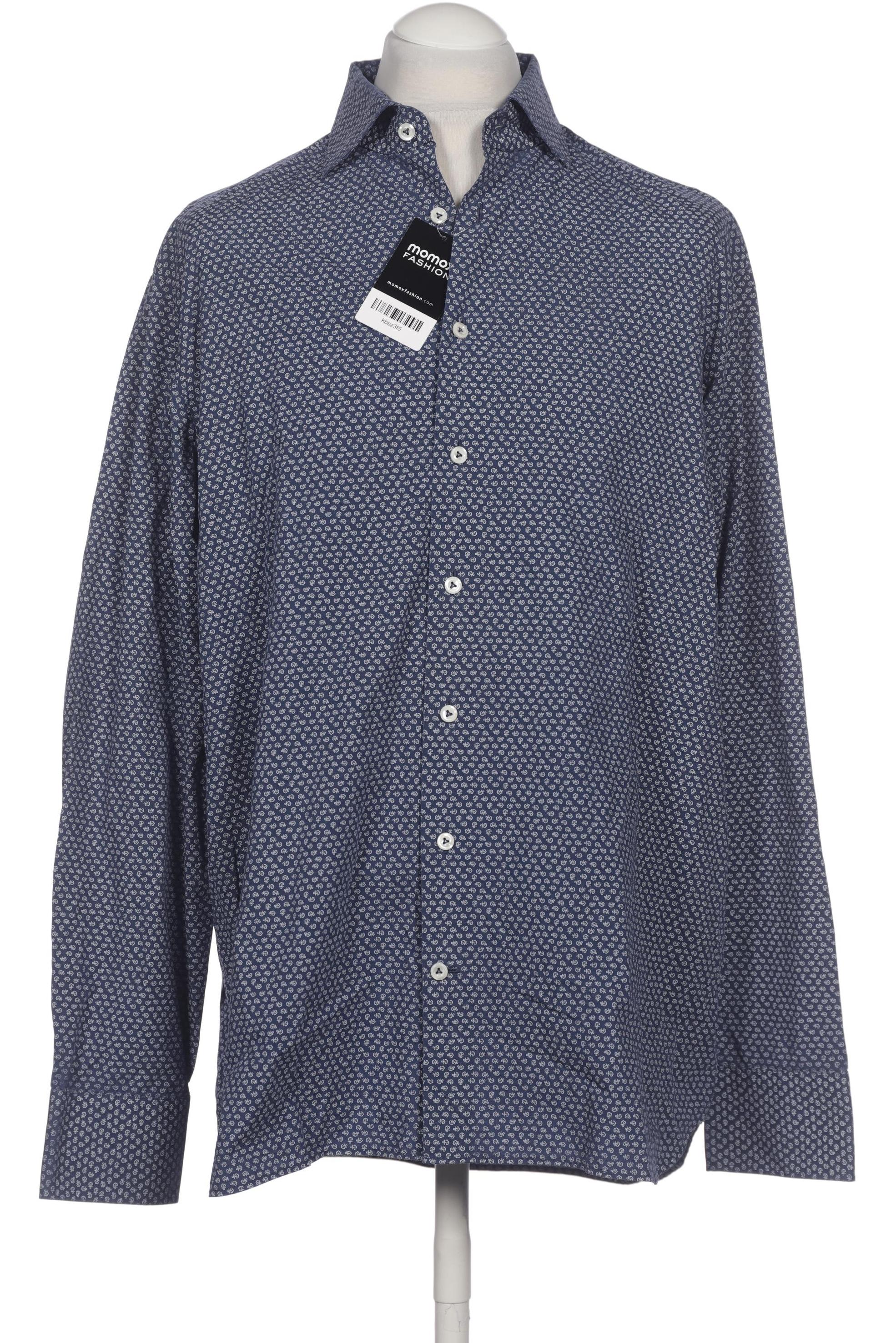 

Van Laack Herren Hemd, marineblau, Gr. 54