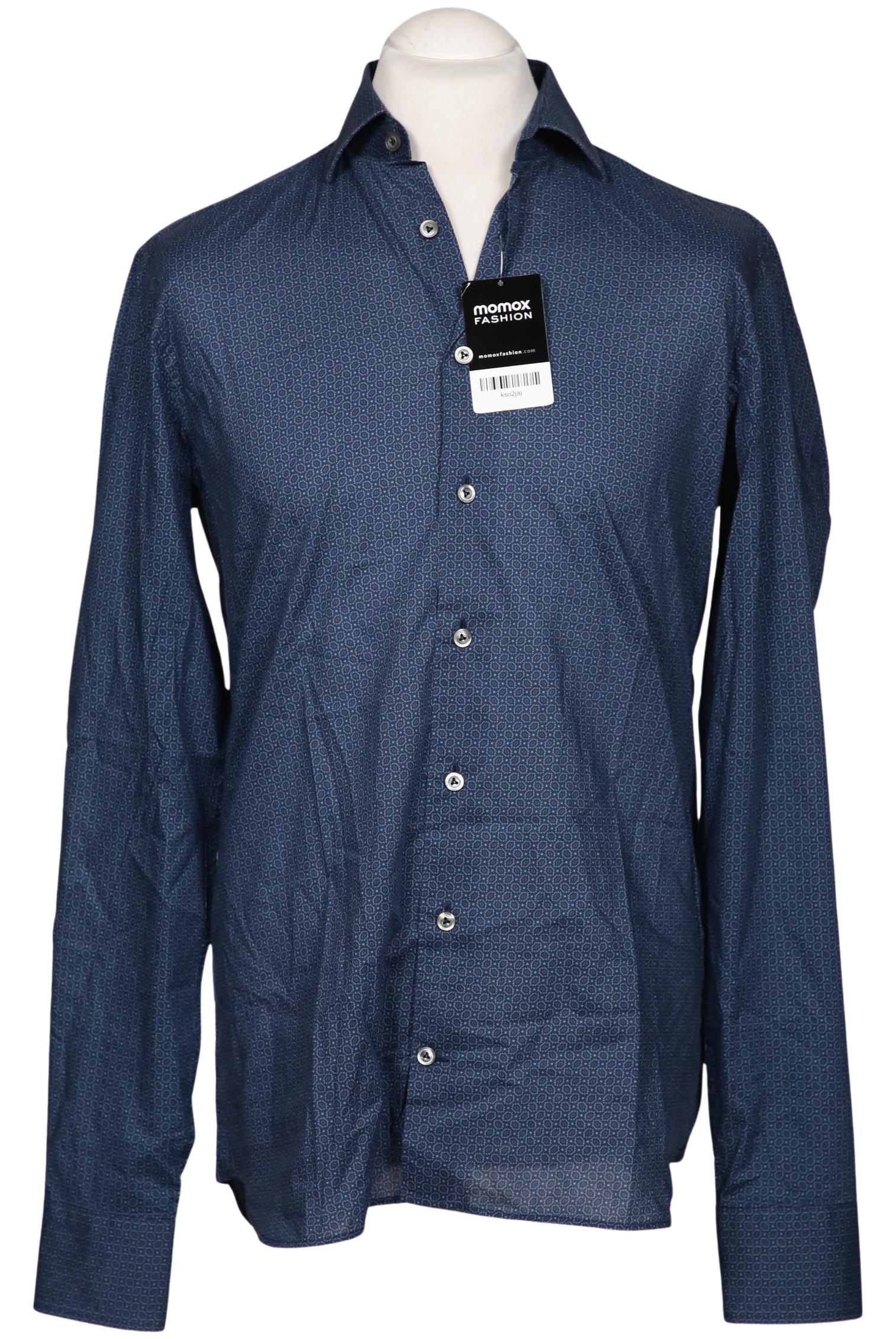 

Van Laack Herren Hemd, marineblau, Gr. 48