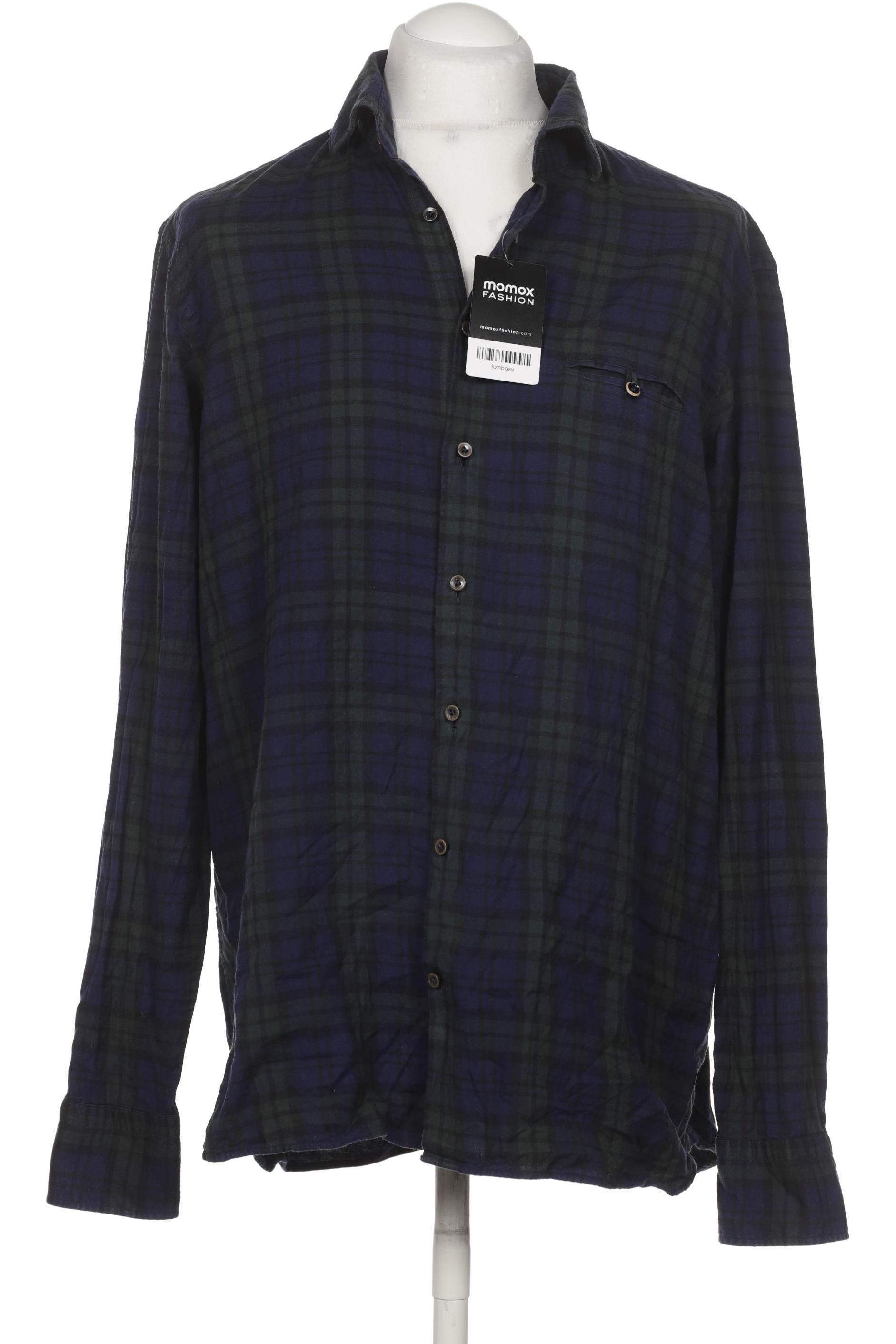 

Van Laack Herren Hemd, marineblau, Gr. 54