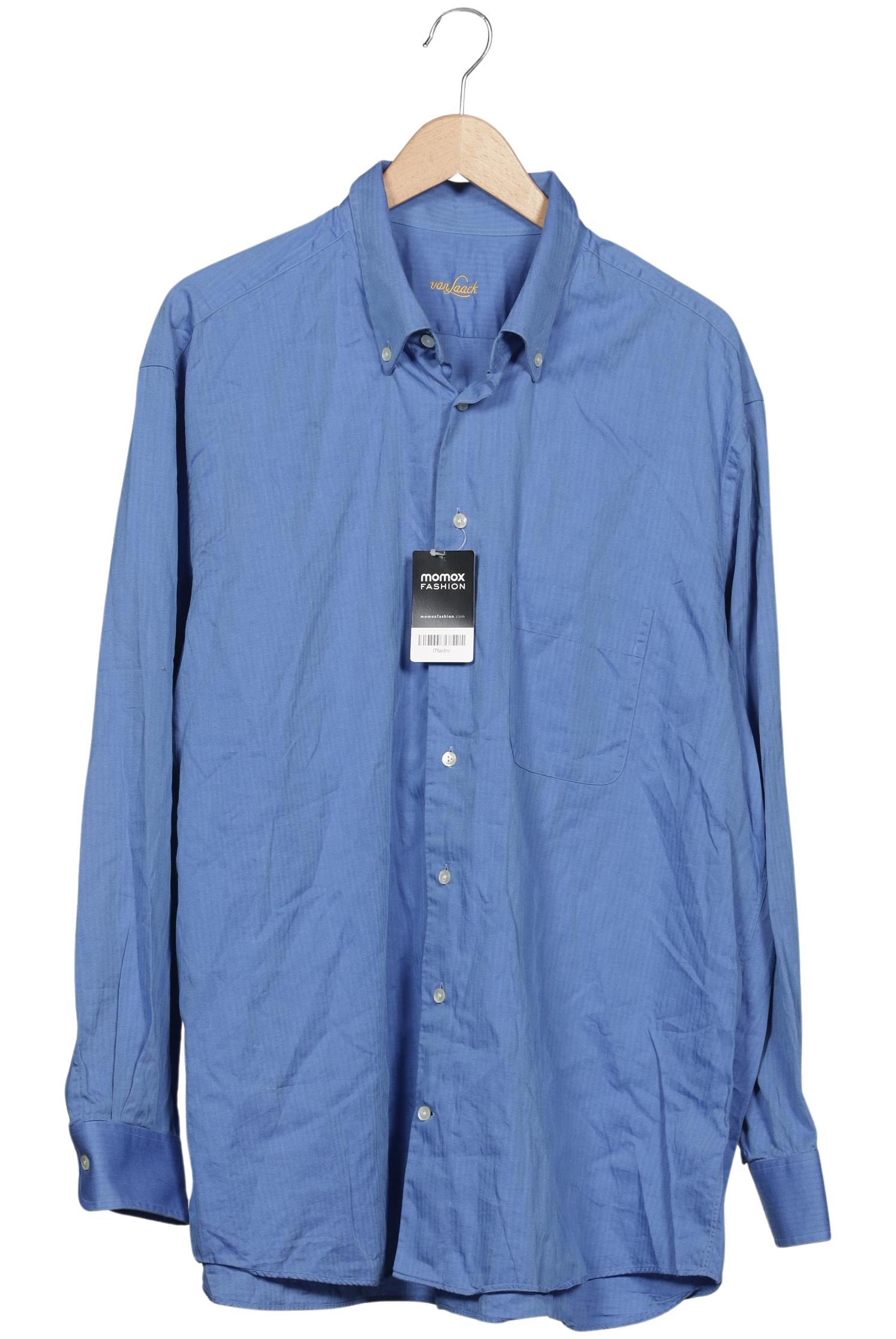 

Van Laack Herren Hemd, blau, Gr. 56