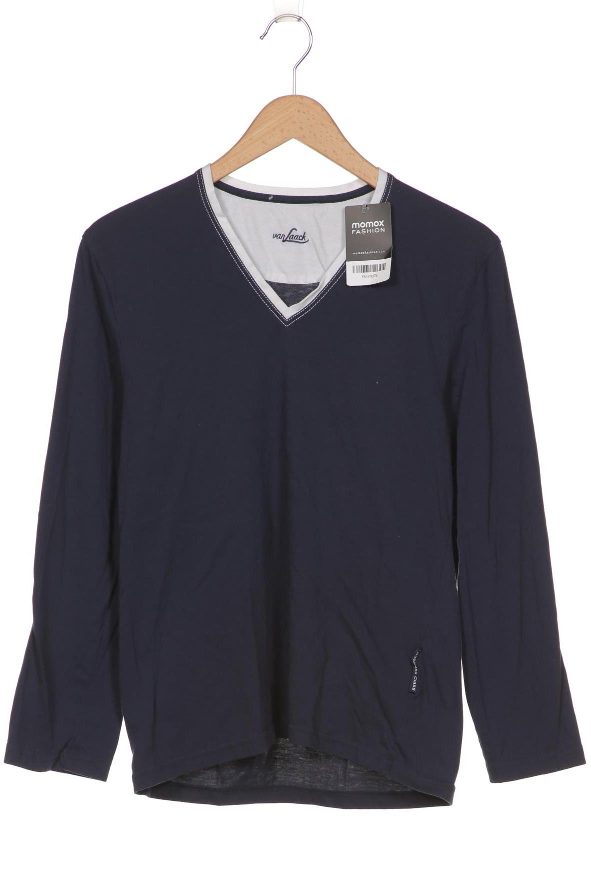 

Van Laack Herren Langarmshirt, marineblau