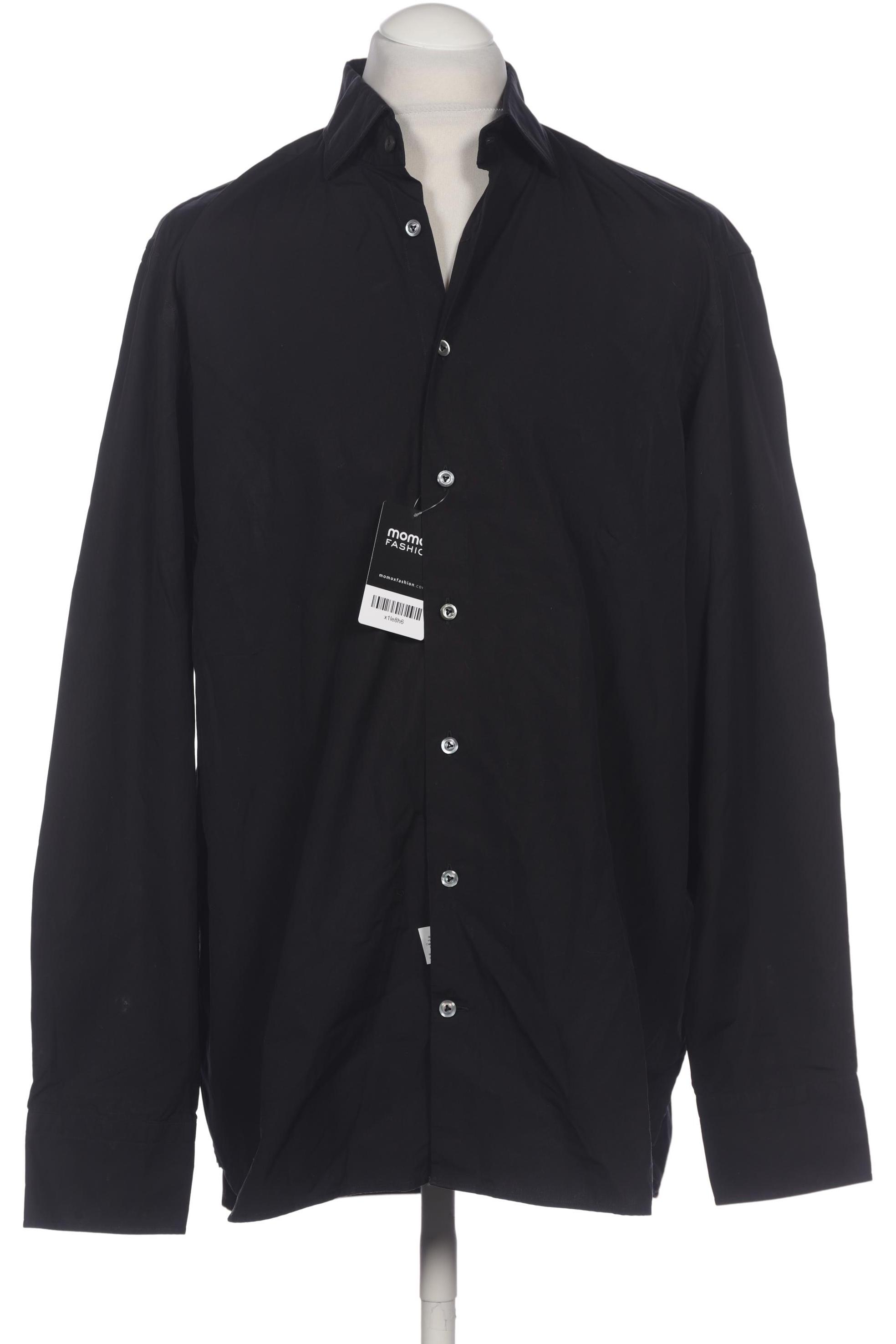

Van Laack Herren Hemd, schwarz, Gr. 54