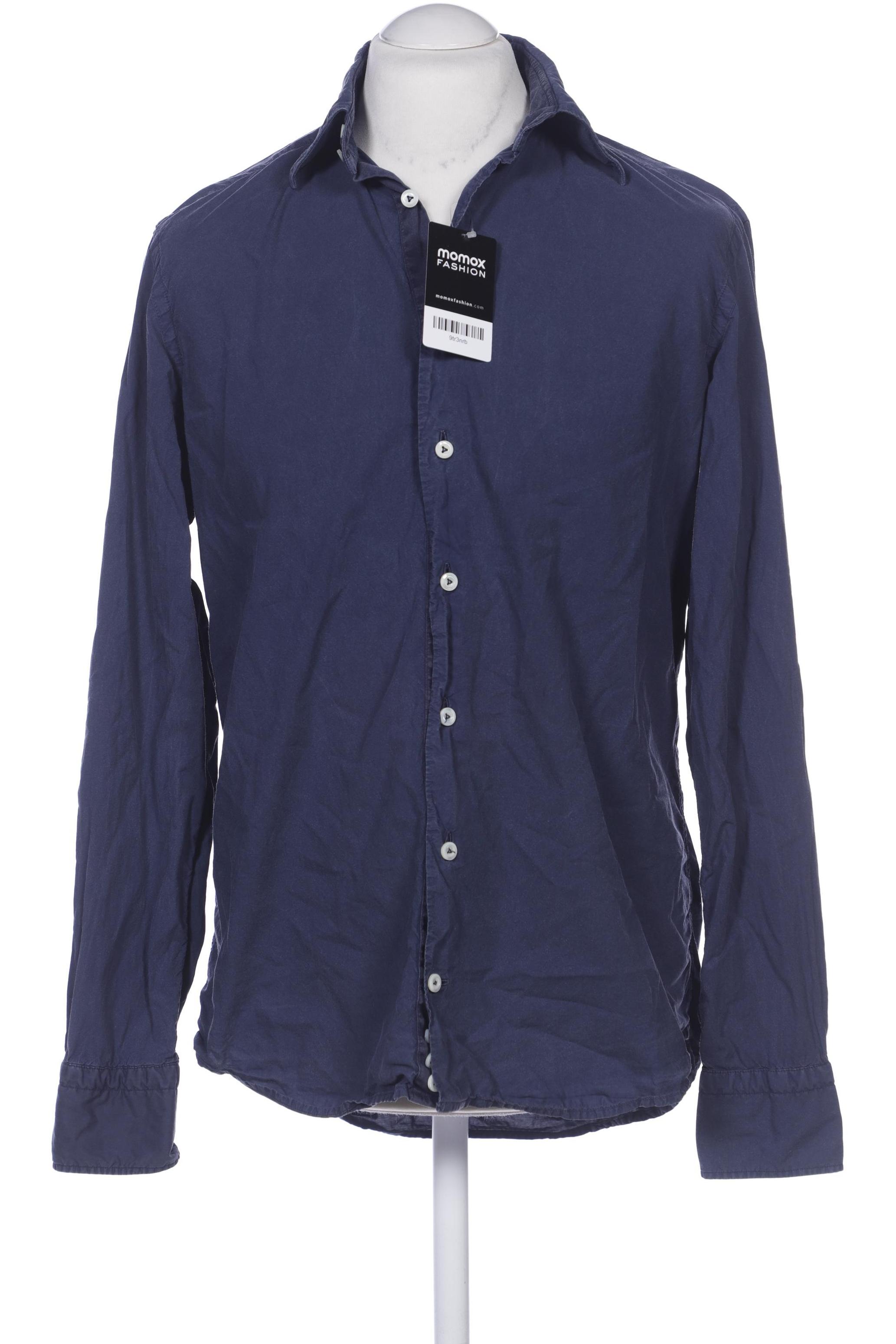 

Van Laack Herren Hemd, marineblau, Gr. 48
