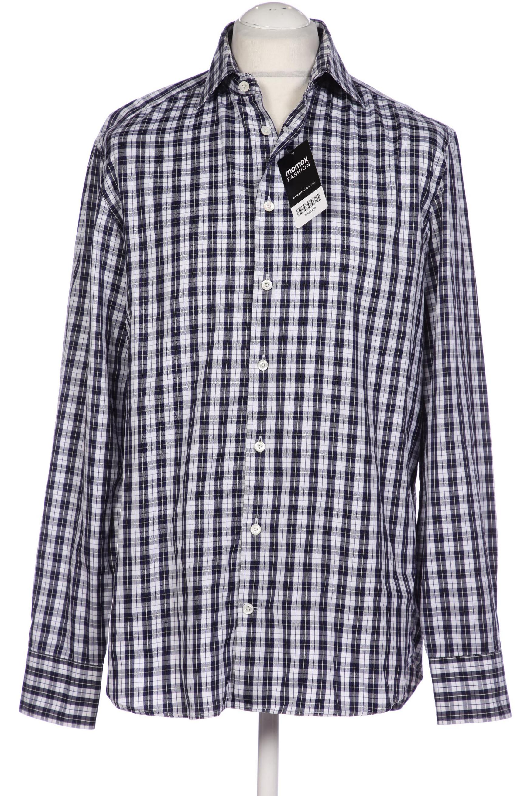 

Van Laack Herren Hemd, marineblau, Gr. 52