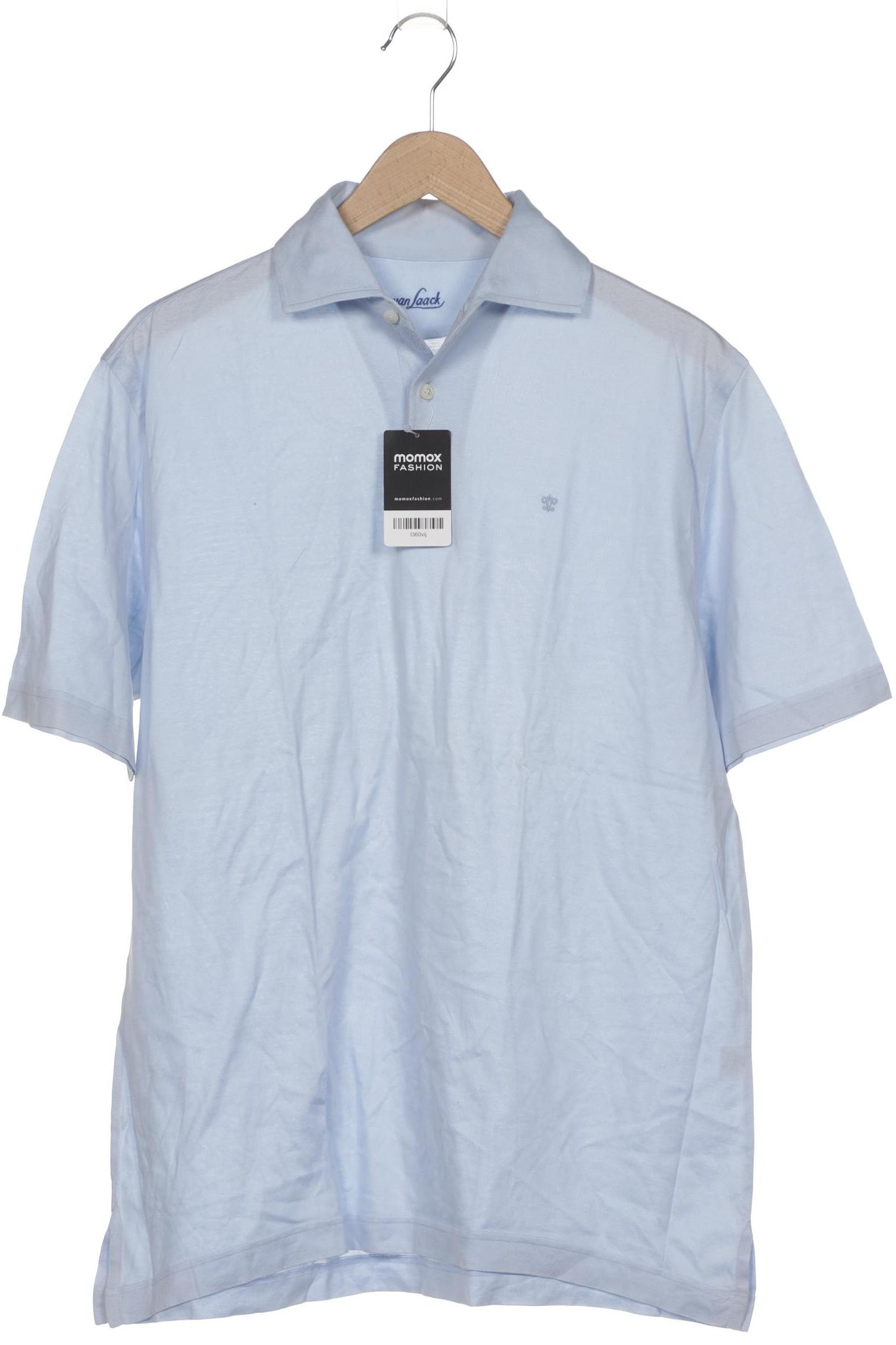 

Van Laack Herren Poloshirt, hellblau, Gr. 54