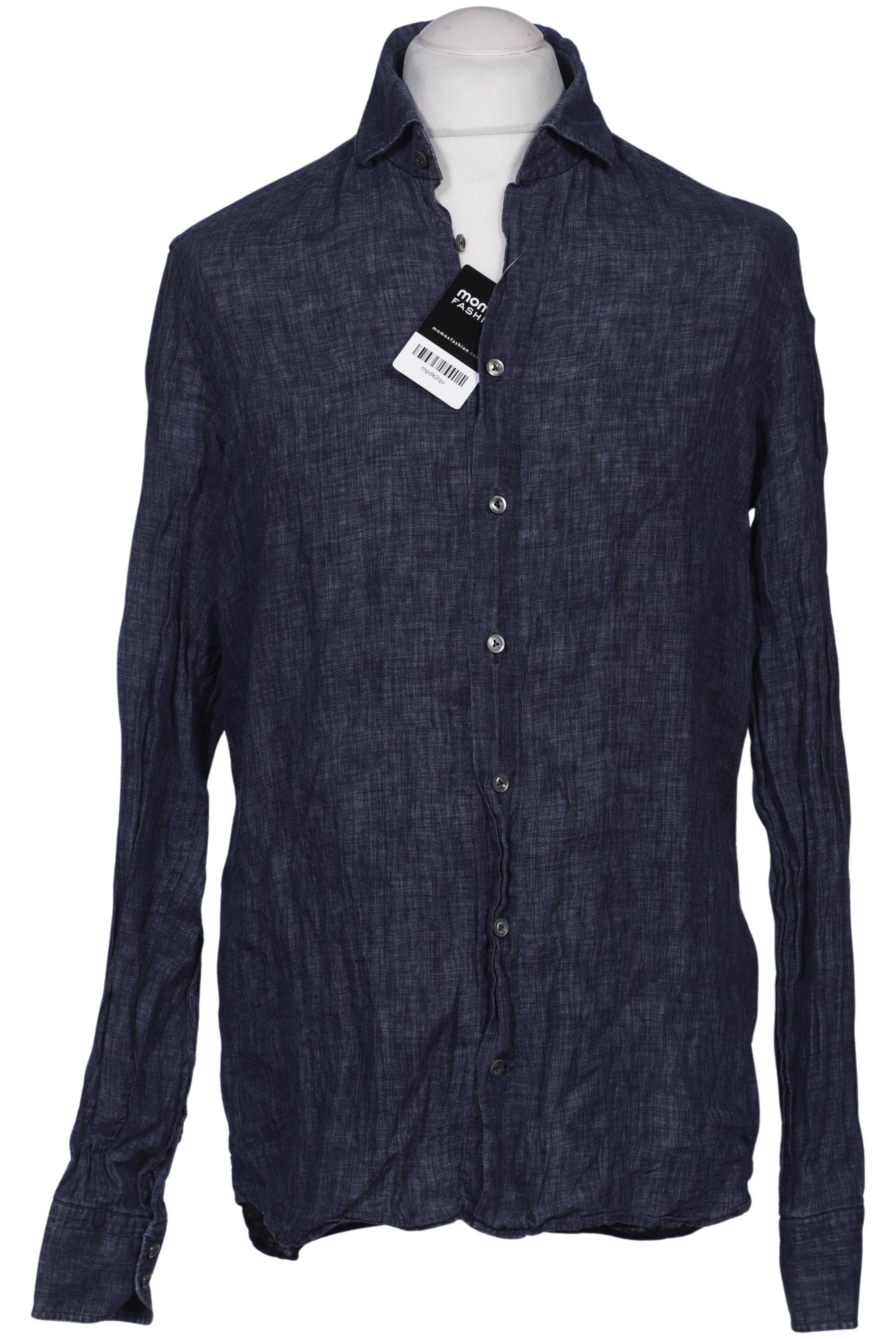 

Van Laack Herren Hemd, marineblau, Gr. 48