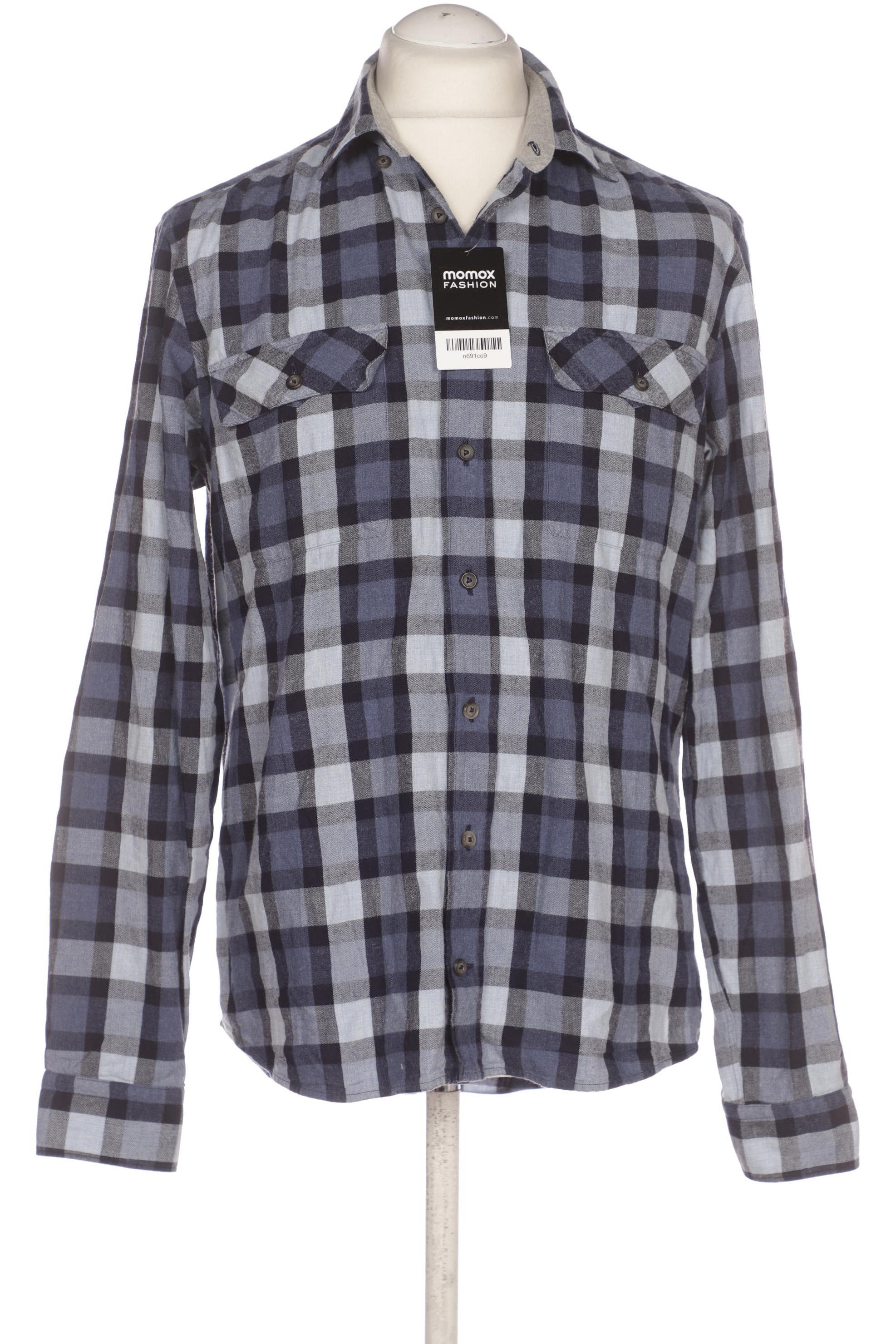 

Van Laack Herren Hemd, marineblau, Gr. 52