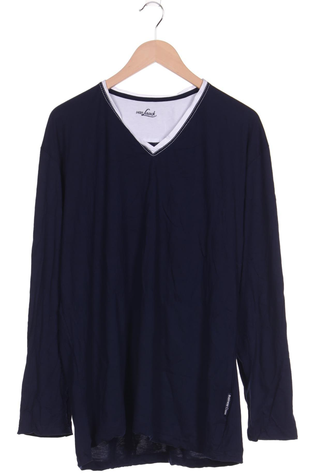 

Van Laack Herren Langarmshirt, marineblau
