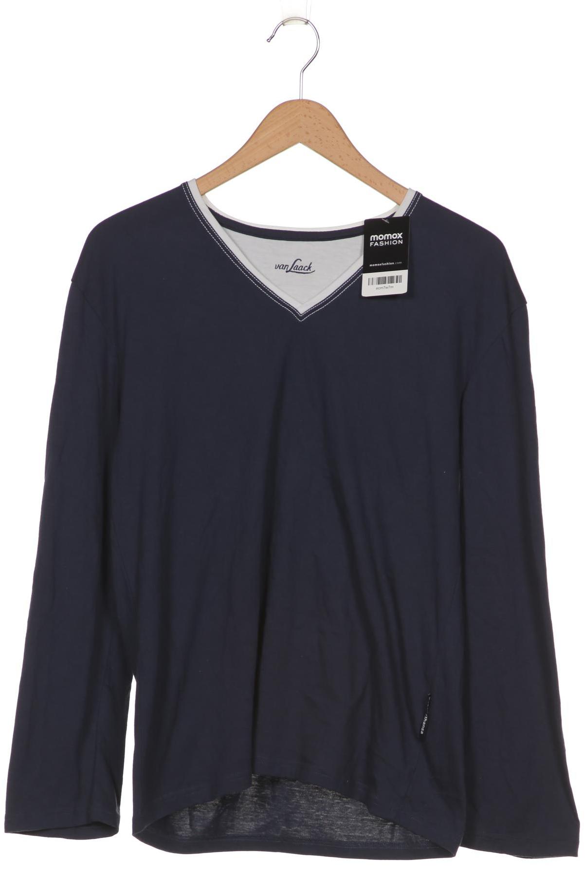 

Van Laack Herren Langarmshirt, marineblau
