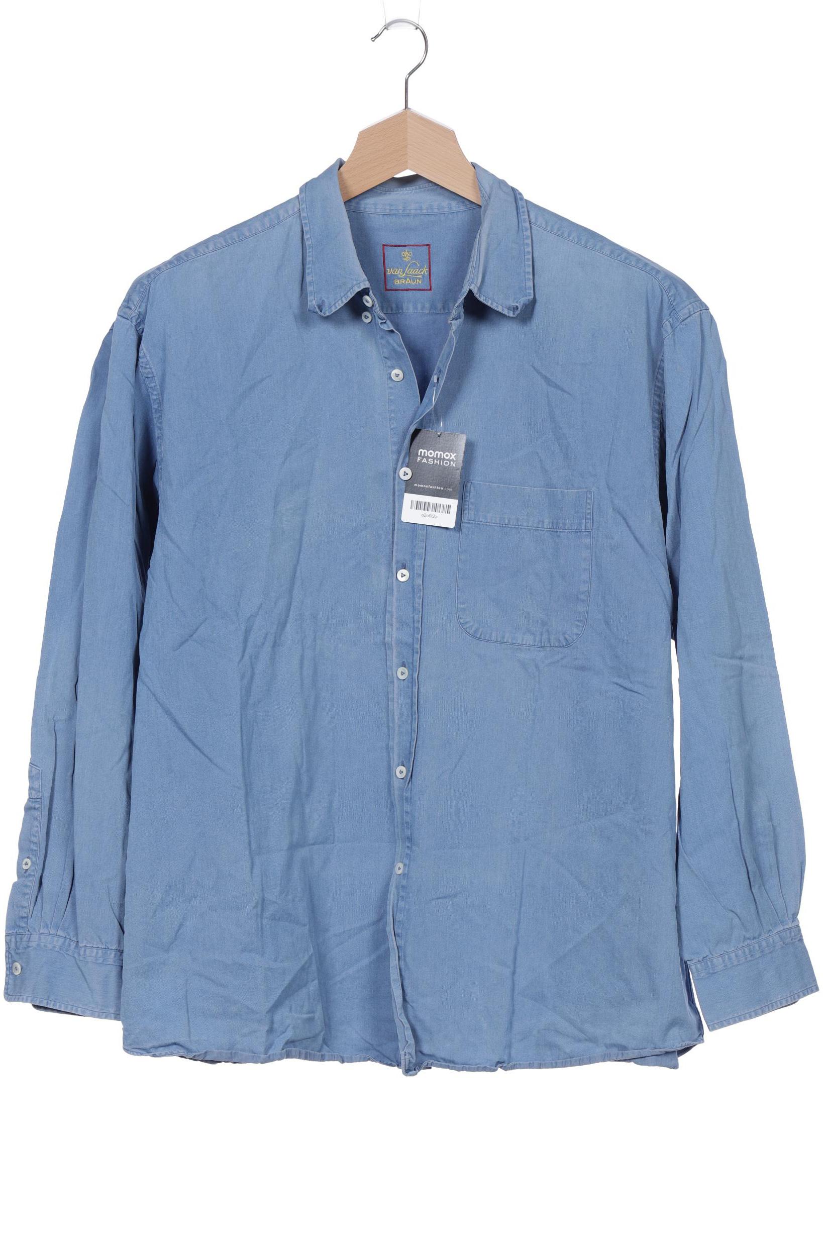 

Van Laack Herren Hemd, blau, Gr. 56