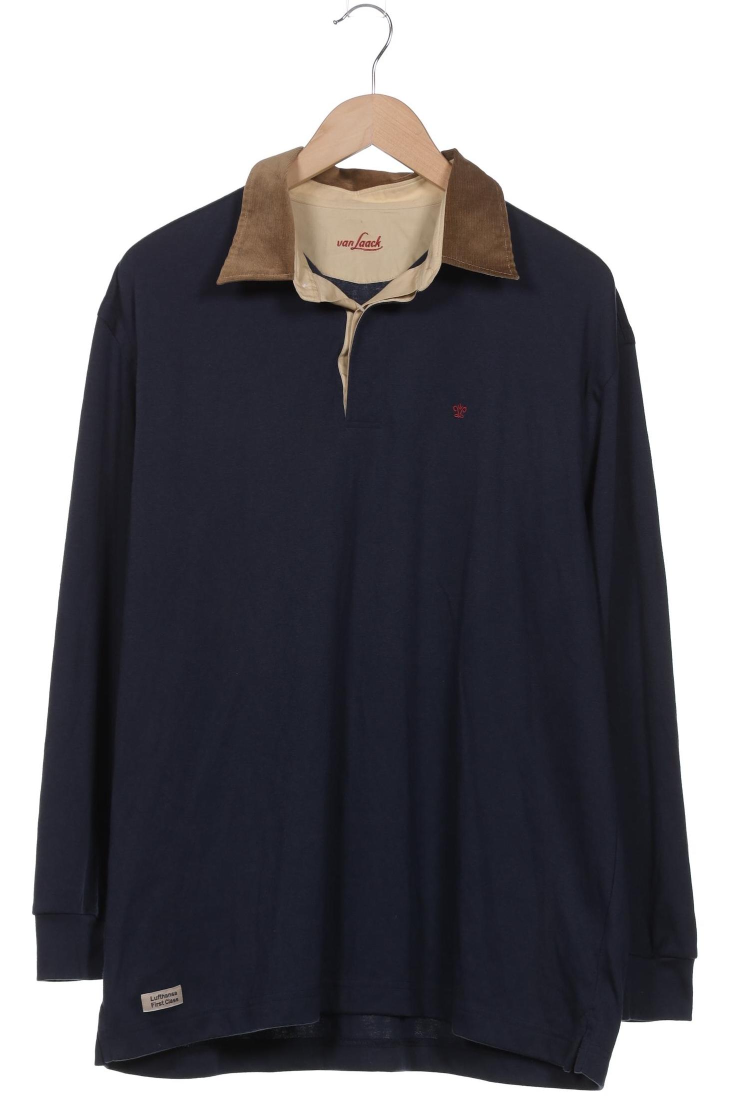 

Van Laack Herren Poloshirt, marineblau, Gr. 54