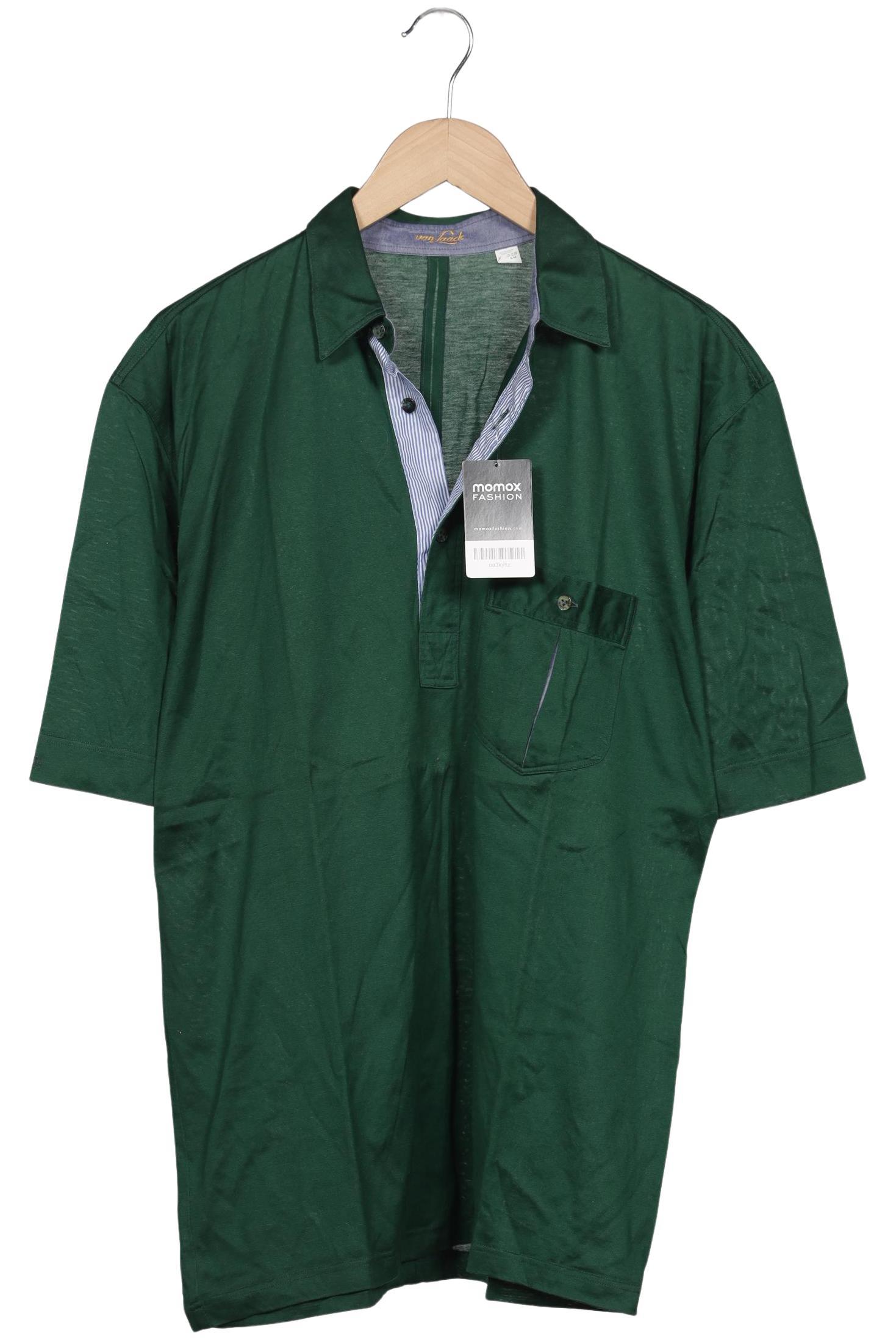 

Van Laack Herren Poloshirt, grün, Gr. 50