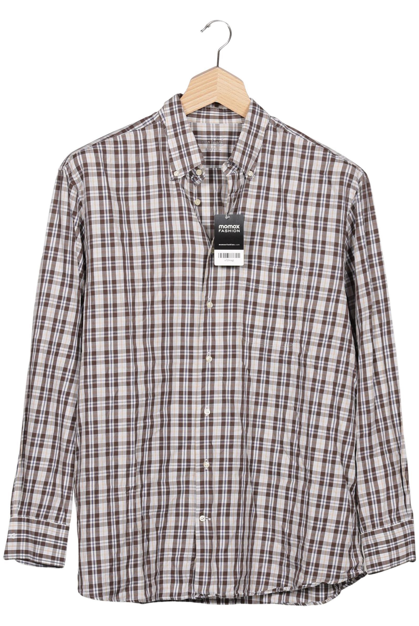 

Van Laack Herren Hemd, braun, Gr. 56