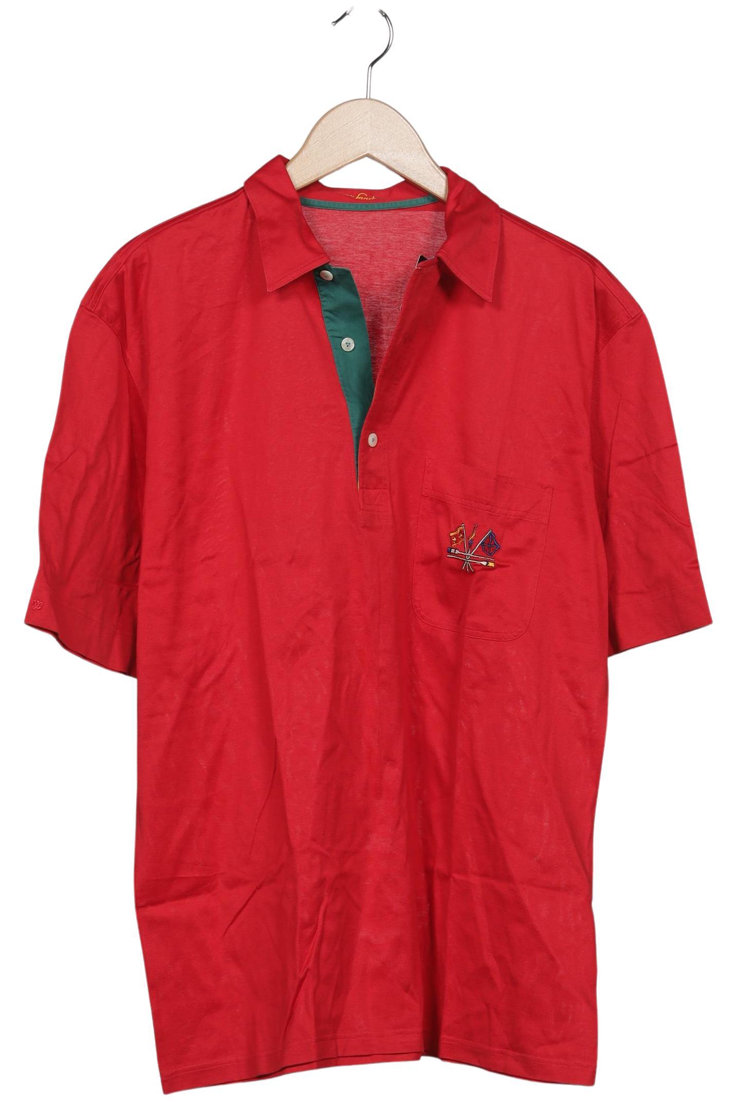 

Van Laack Herren Poloshirt, rot, Gr. 52