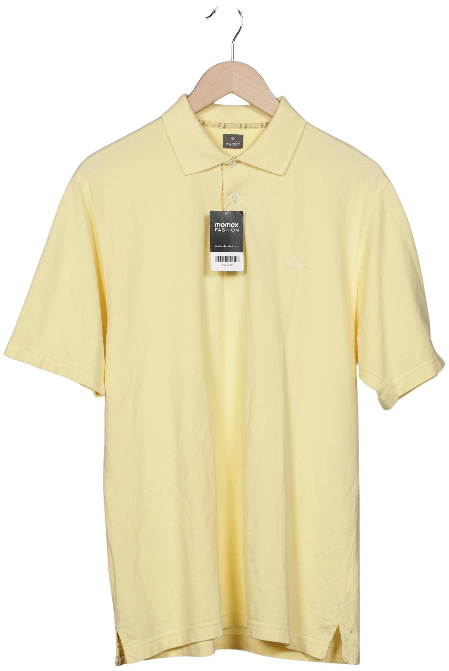 

Van Laack Herren Poloshirt, gelb, Gr. 52