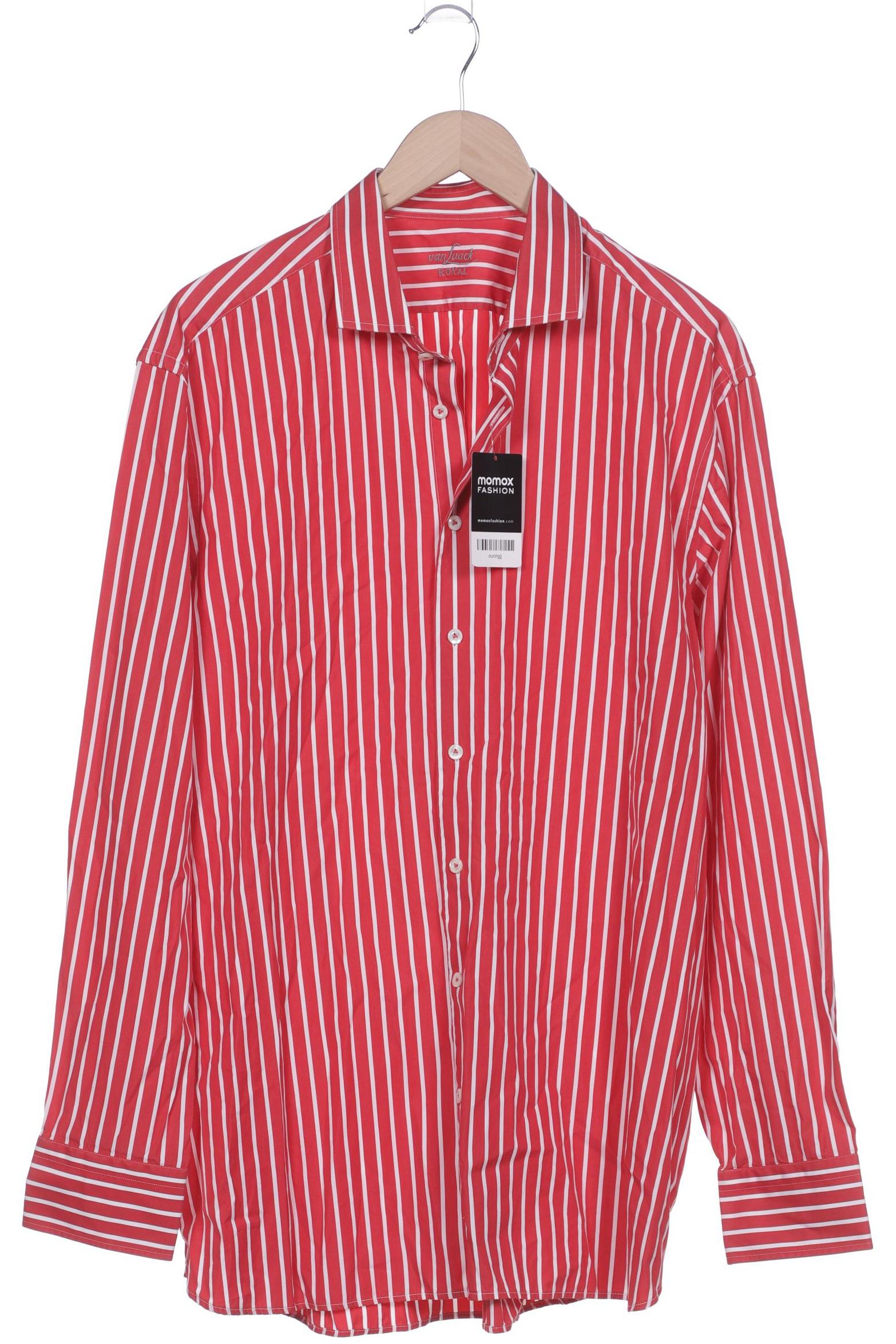 

Van Laack Herren Hemd, rot, Gr. 56