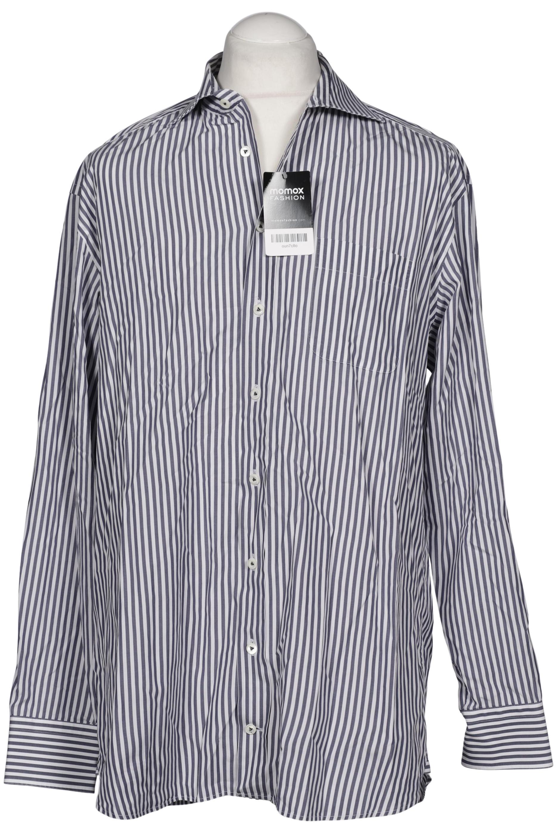 

Van Laack Herren Hemd, marineblau, Gr. 54