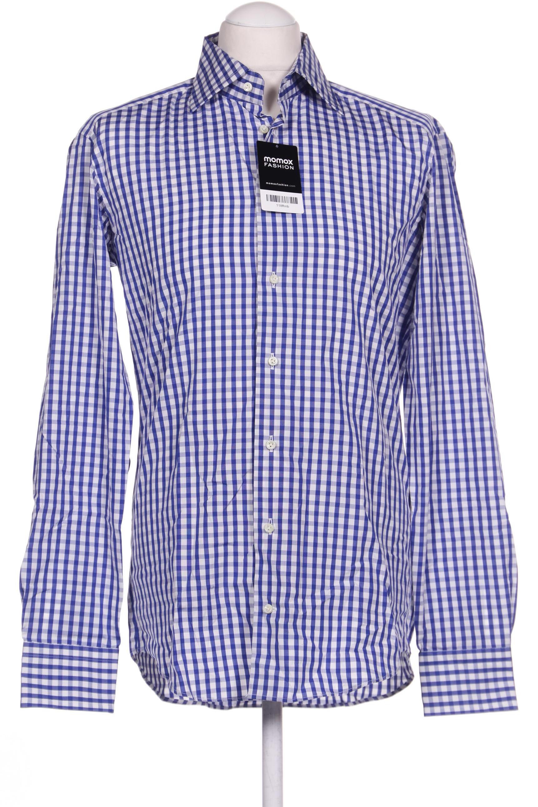 

Van Laack Herren Hemd, marineblau, Gr. 46
