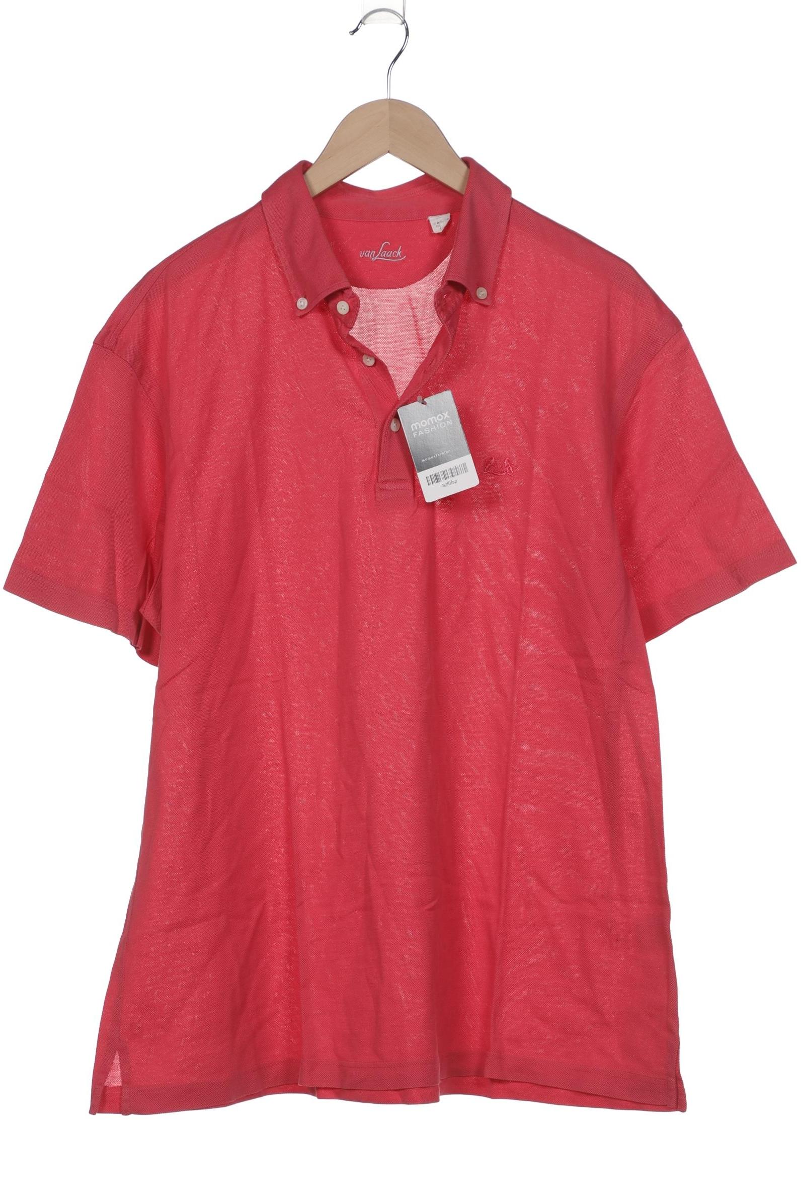 

Van Laack Herren Poloshirt, pink, Gr. 56