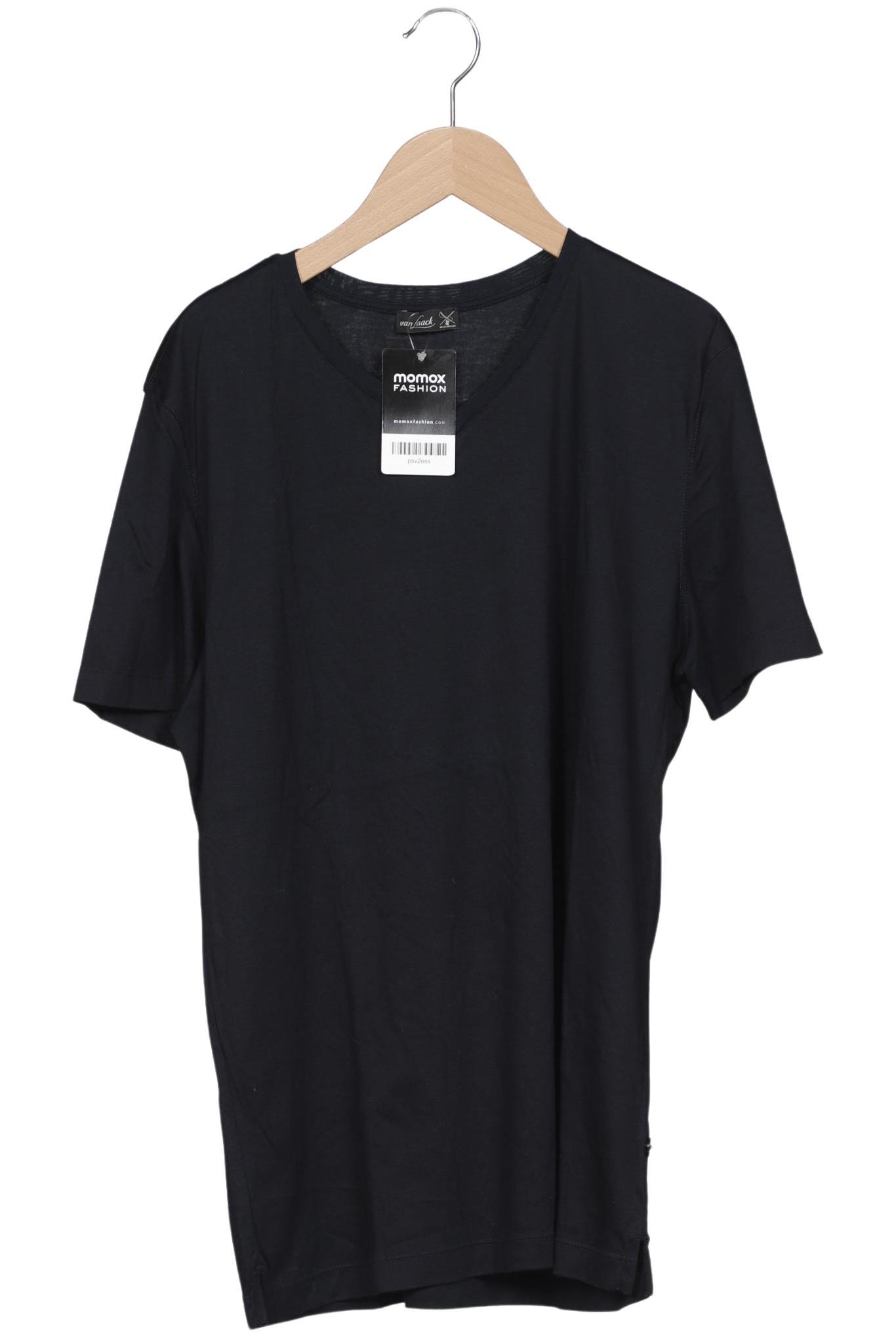 Thumbnail - Van Laack Herren T-Shirt, marineblau, Gr. 52