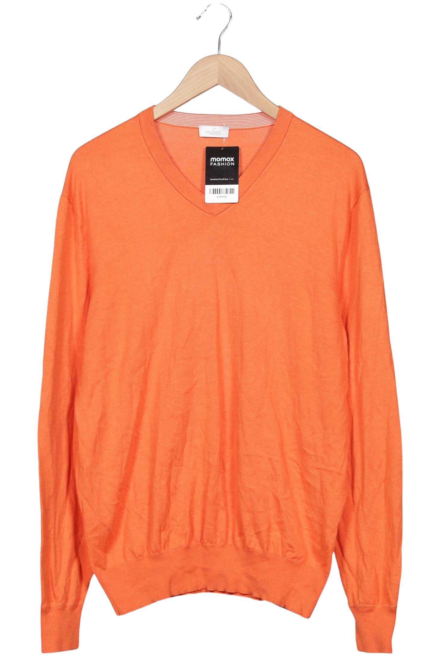 

Van Laack Herren Pullover, orange, Gr. 54