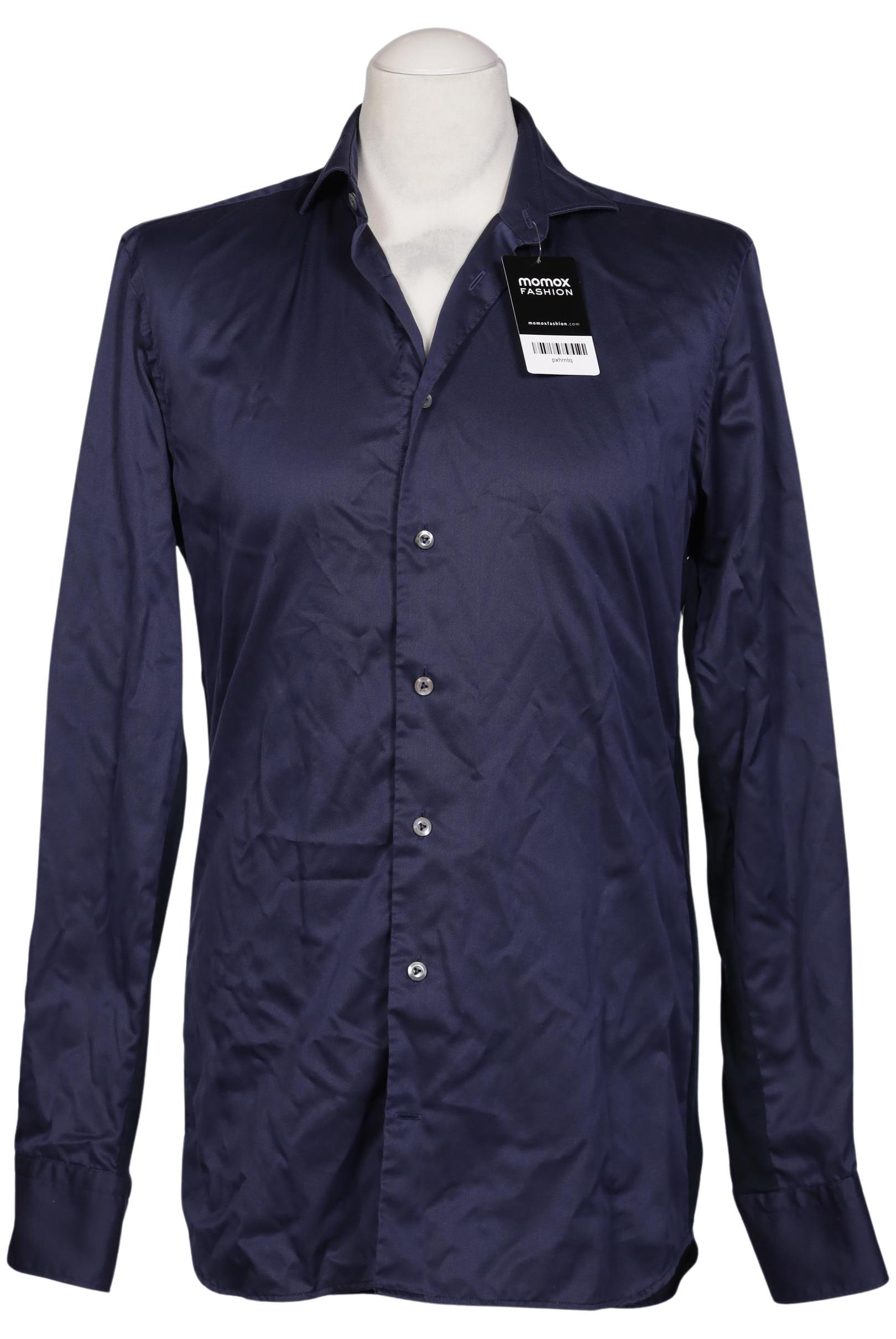 

Van Laack Herren Hemd, marineblau, Gr. 48