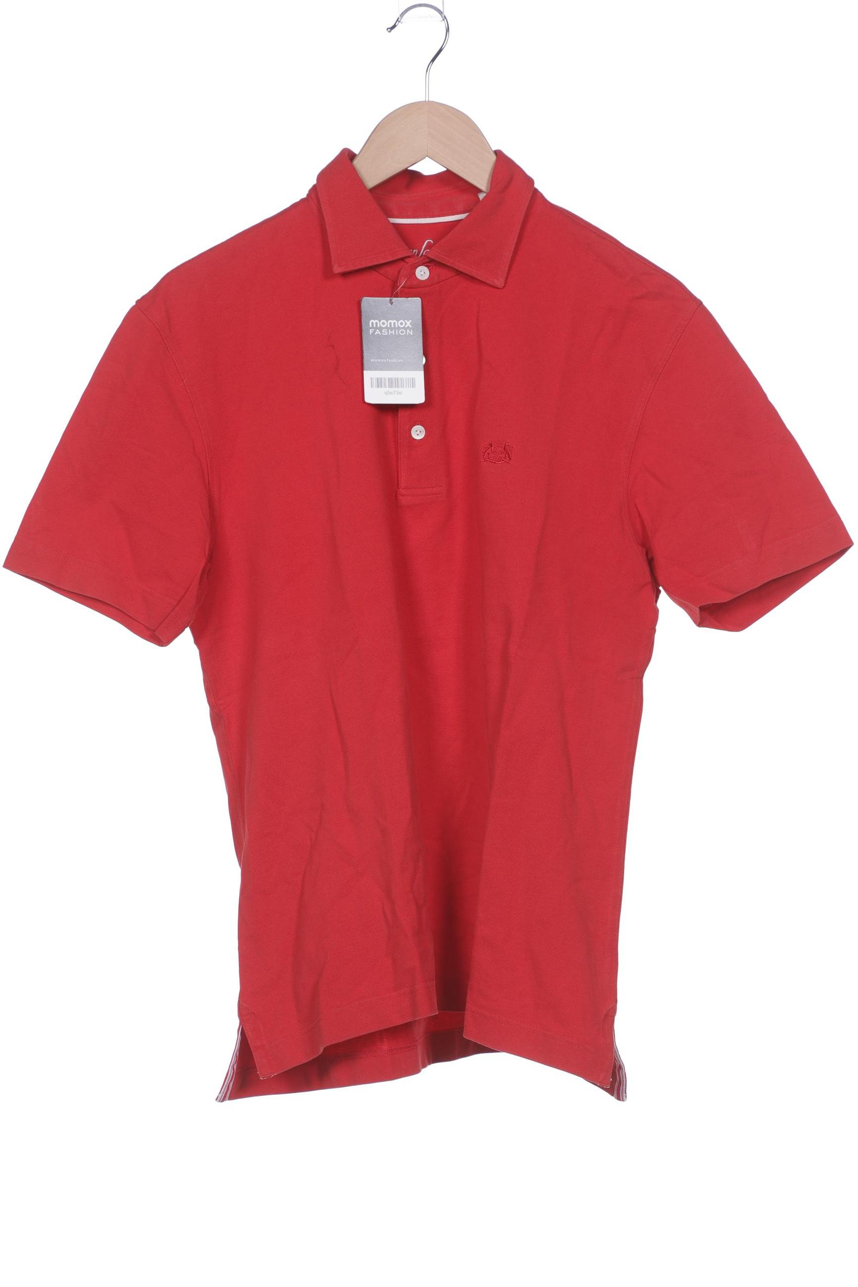 

Van Laack Herren Poloshirt, rot, Gr. 48