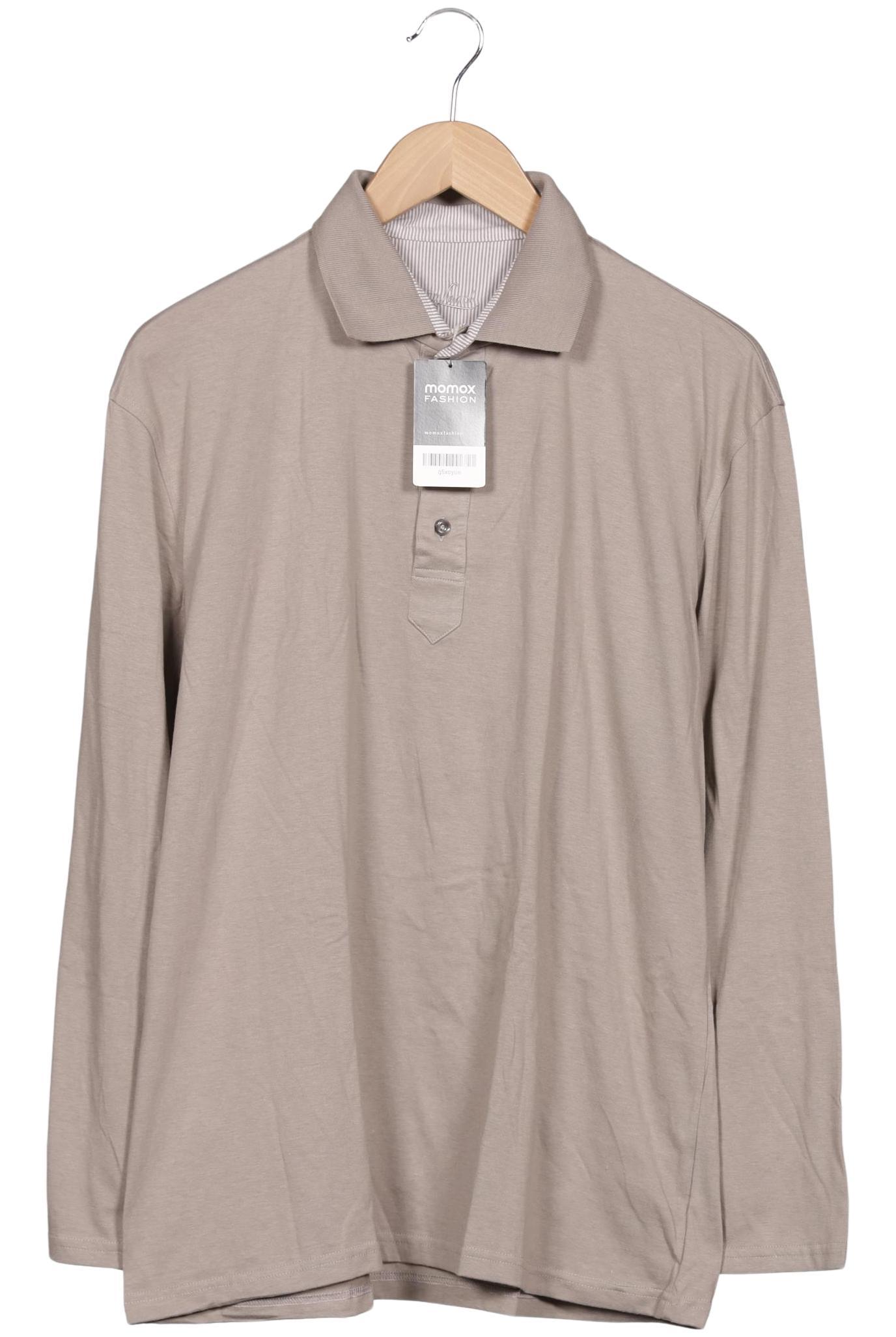 

Van Laack Herren Poloshirt, beige, Gr. 52