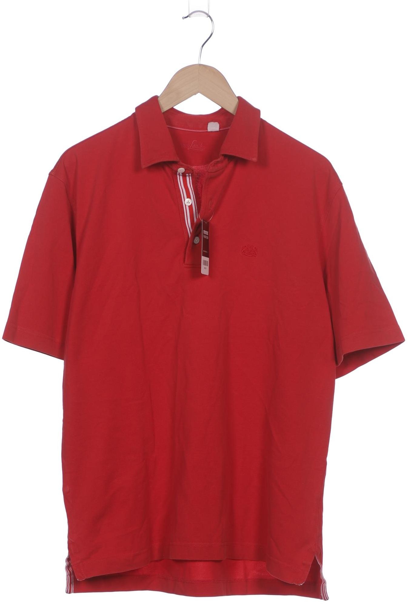 

Van Laack Herren Poloshirt, rot, Gr. 56