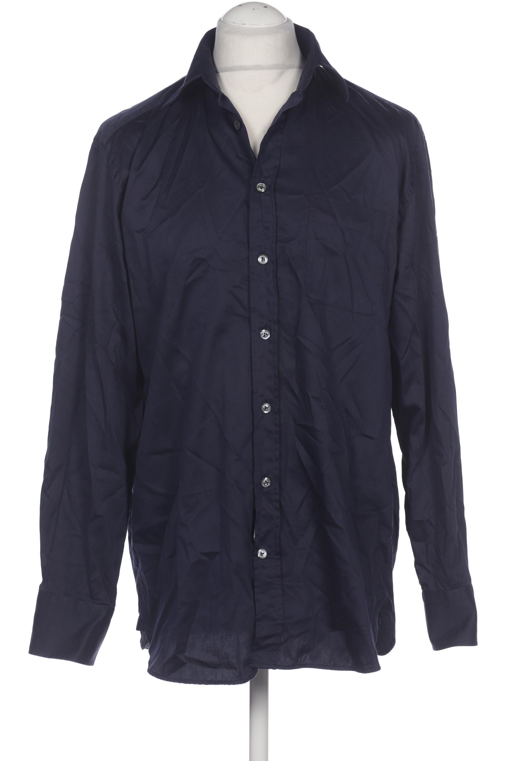 

Van Laack Herren Hemd, marineblau, Gr. 52