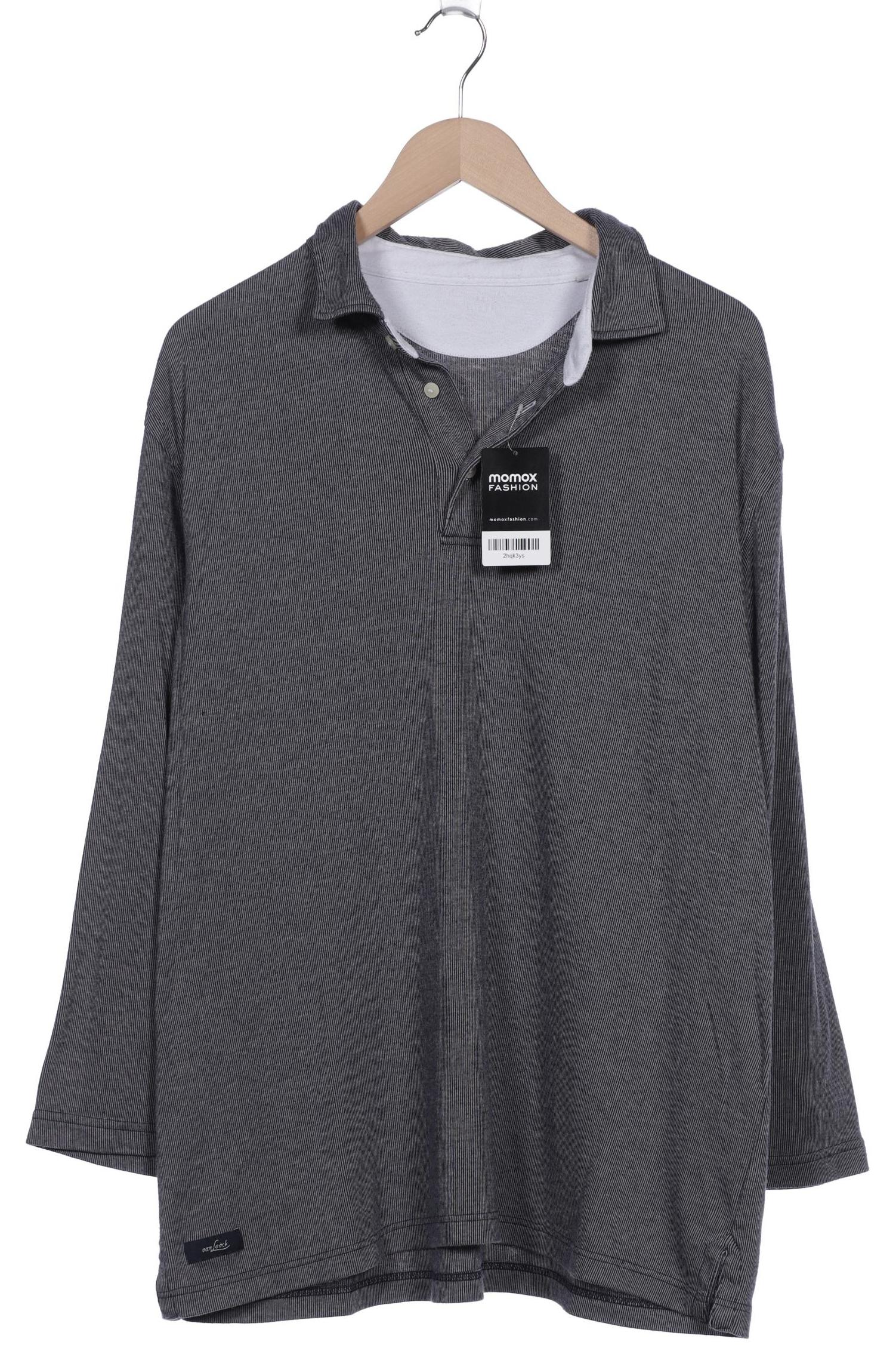 

Van Laack Herren Poloshirt, grau, Gr. 54