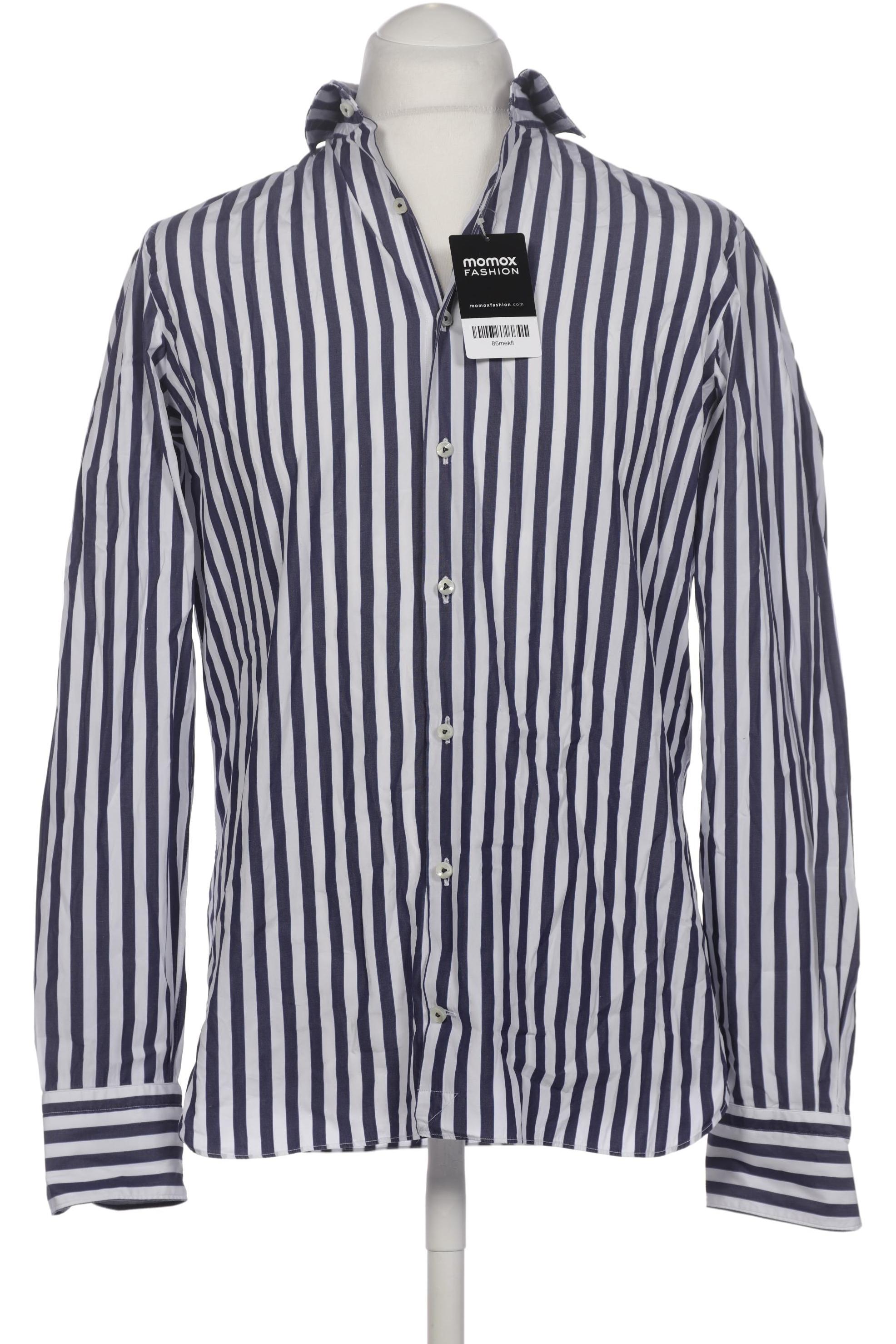 

Van Laack Herren Hemd, marineblau, Gr. 50