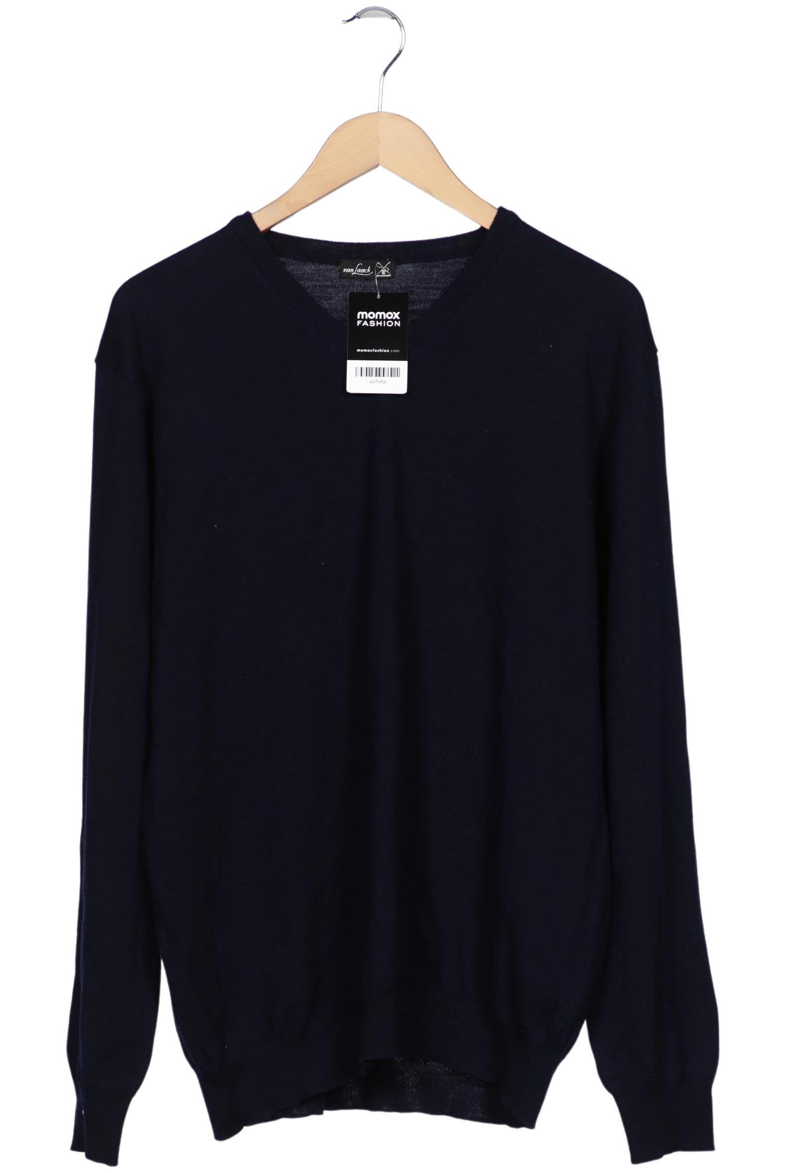 

Van Laack Herren Pullover, marineblau, Gr. 56