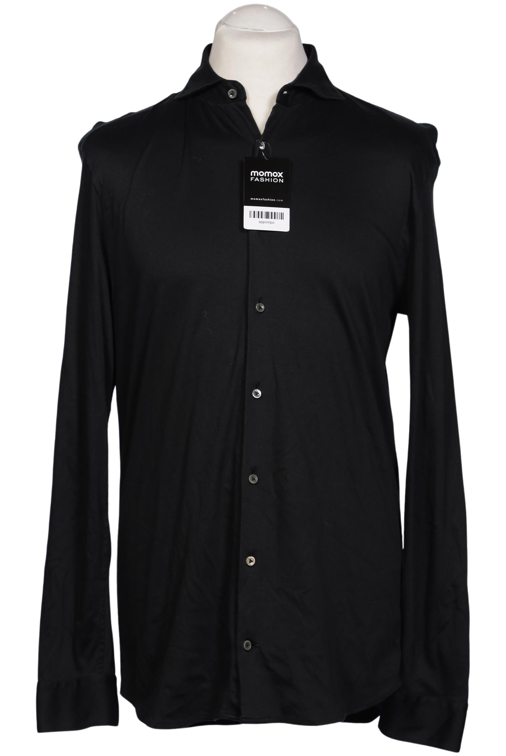 

Van Laack Herren Hemd, schwarz, Gr. 52