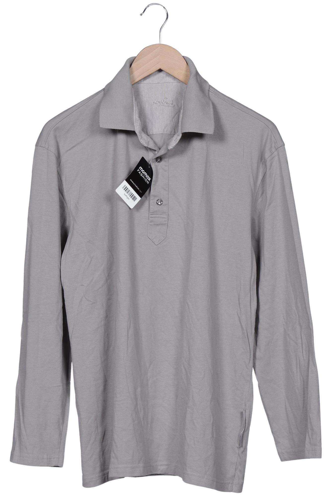 

Van Laack Herren Poloshirt, grau, Gr. 52