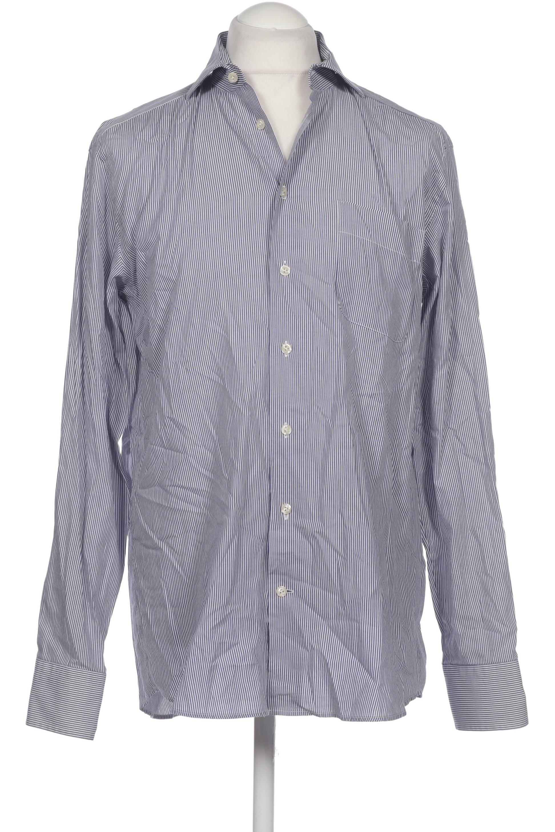 

Van Laack Herren Hemd, marineblau, Gr. 50