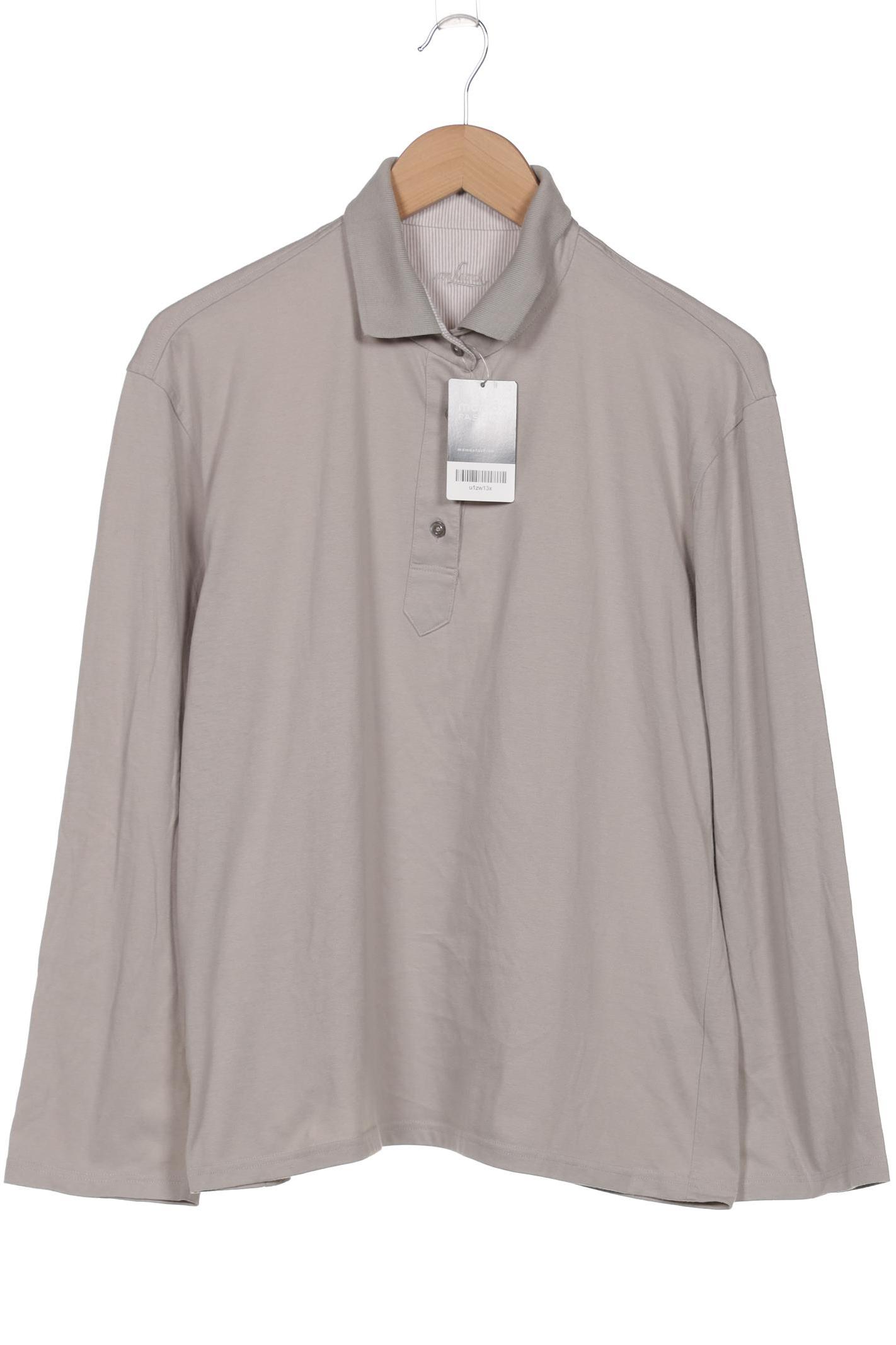 

Van Laack Herren Poloshirt, grau, Gr. 48