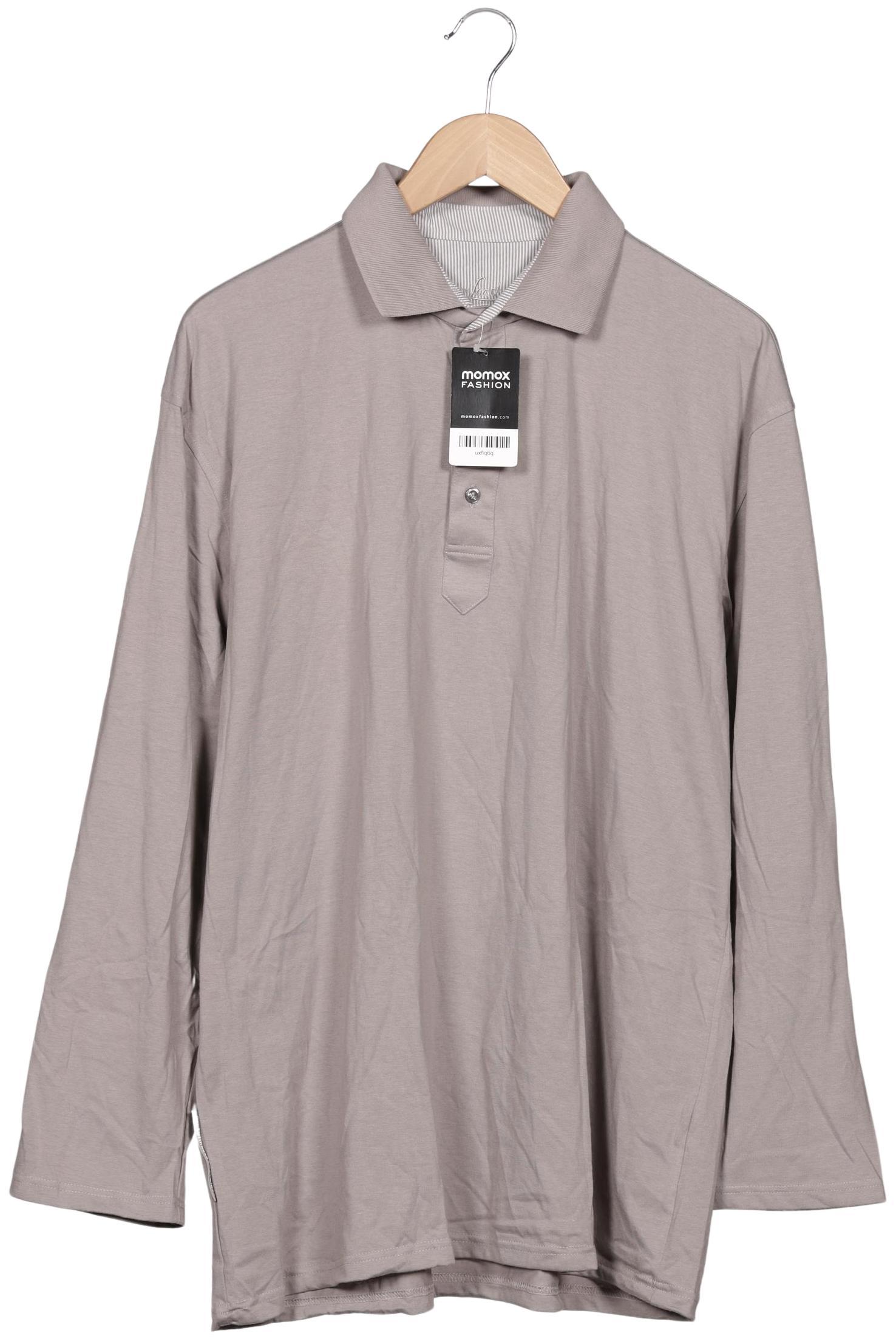 

Van Laack Herren Poloshirt, grau, Gr. 54
