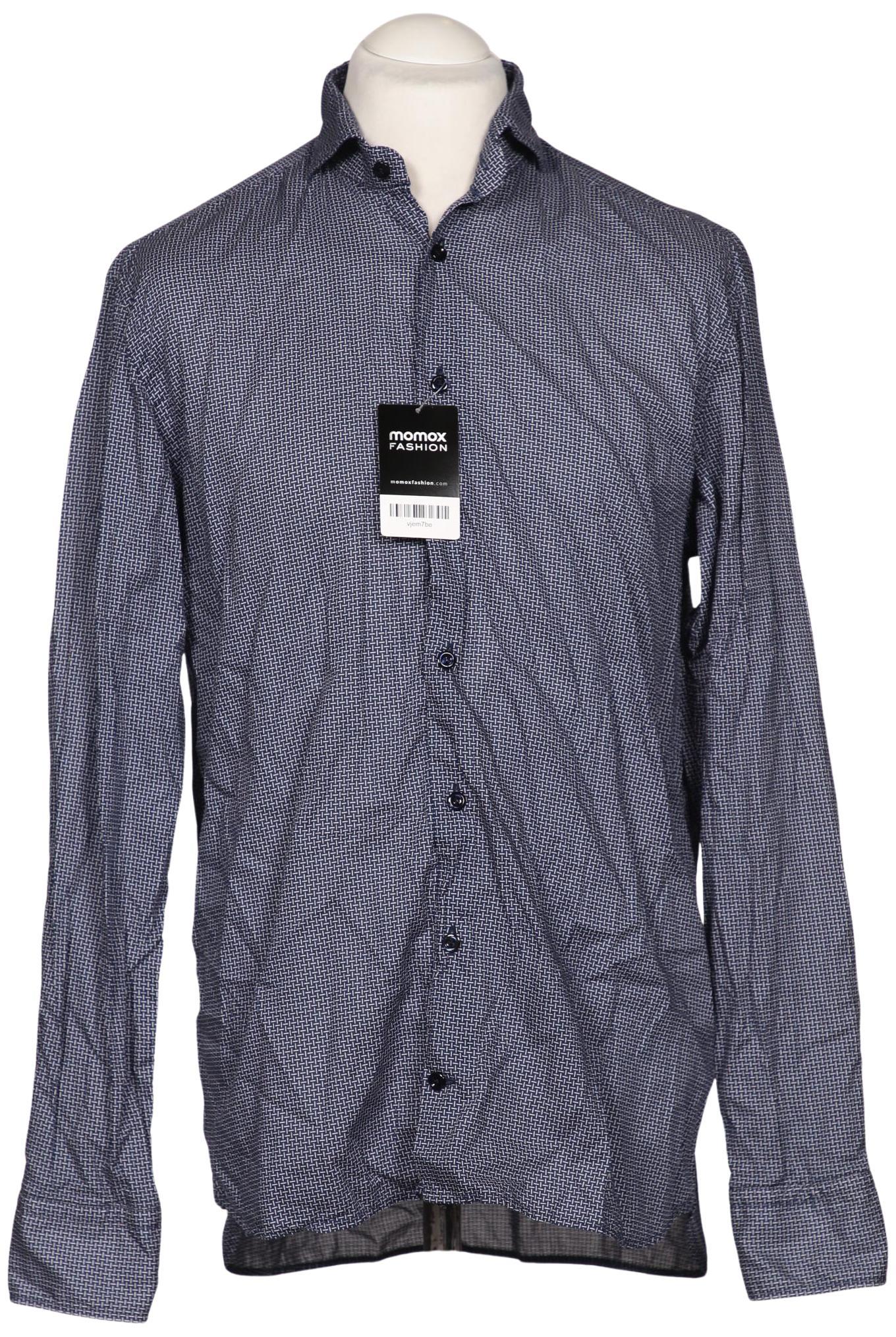 

Van Laack Herren Hemd, marineblau, Gr. 52