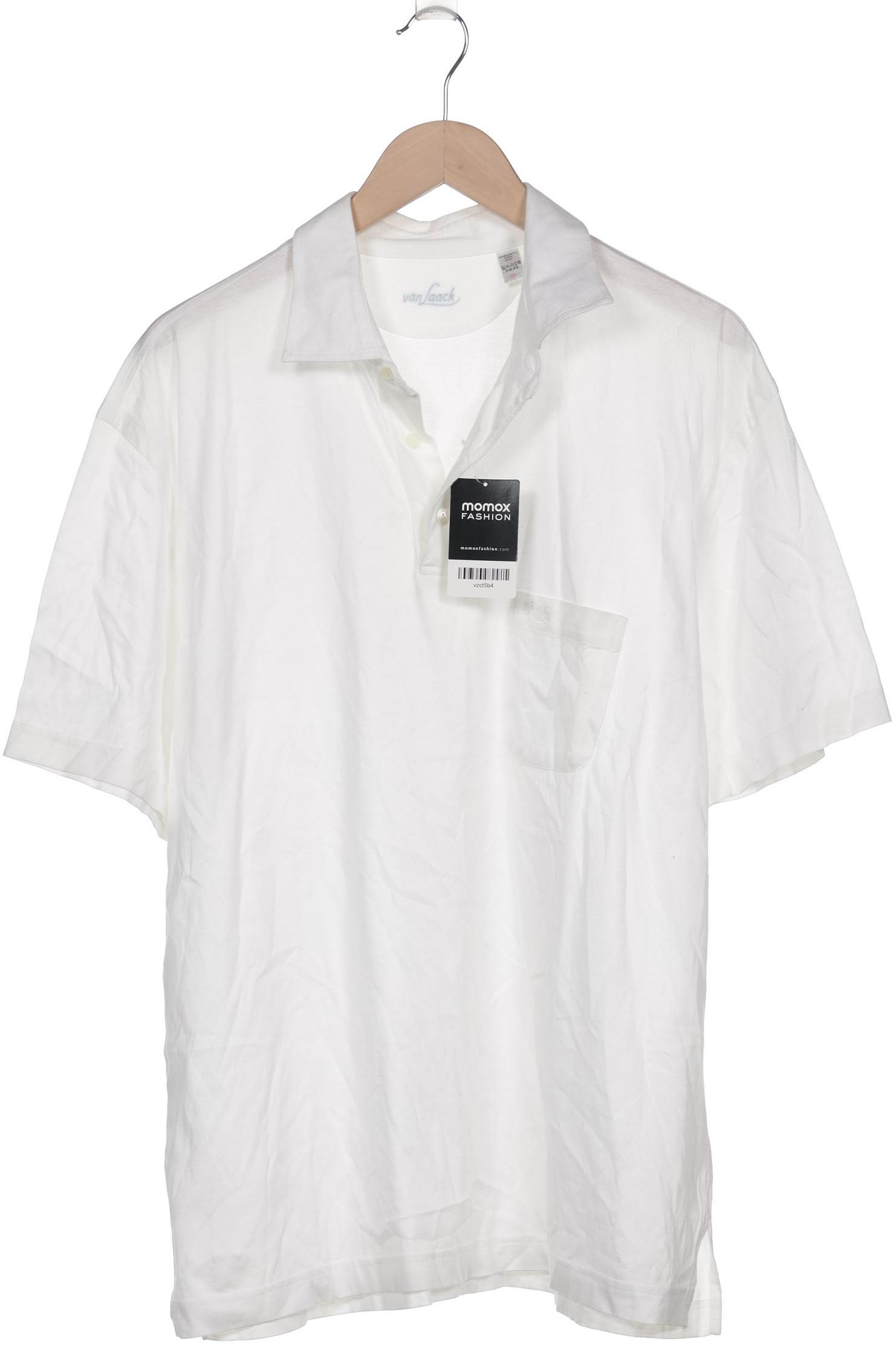 

Van Laack Herren Poloshirt, cremeweiß, Gr. 56