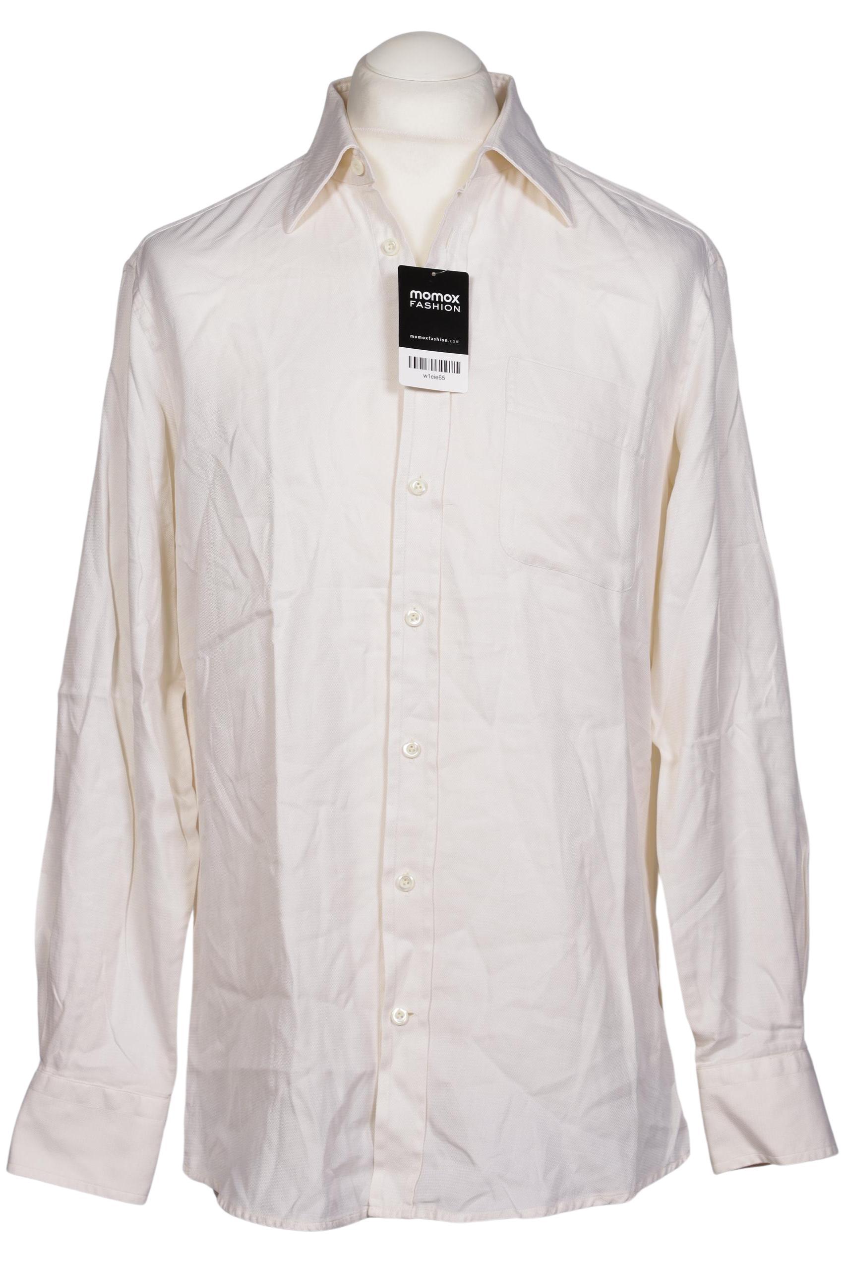 

Van Laack Herren Hemd, cremeweiß, Gr. 50