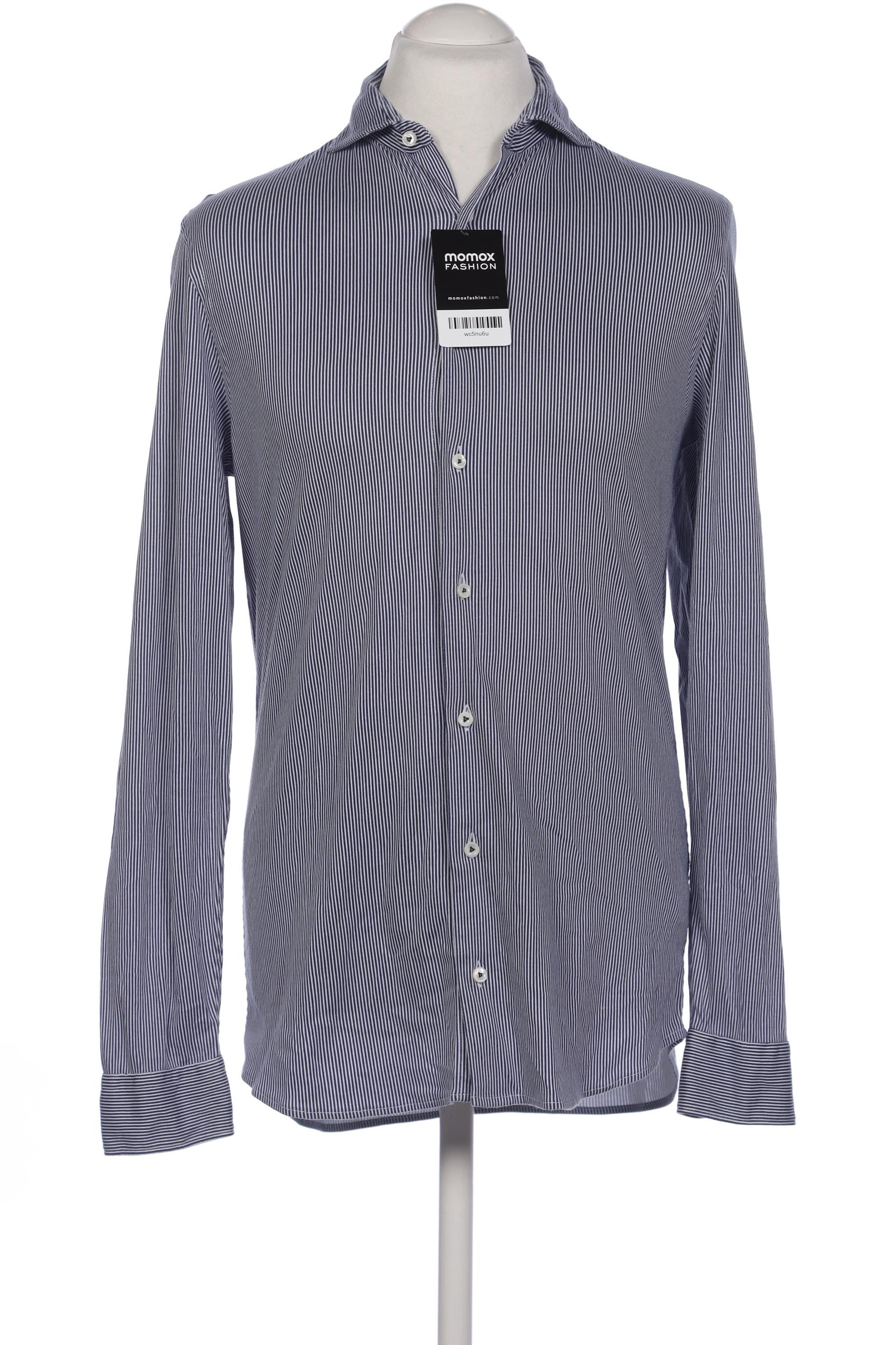 

Van Laack Herren Hemd, marineblau, Gr. 48